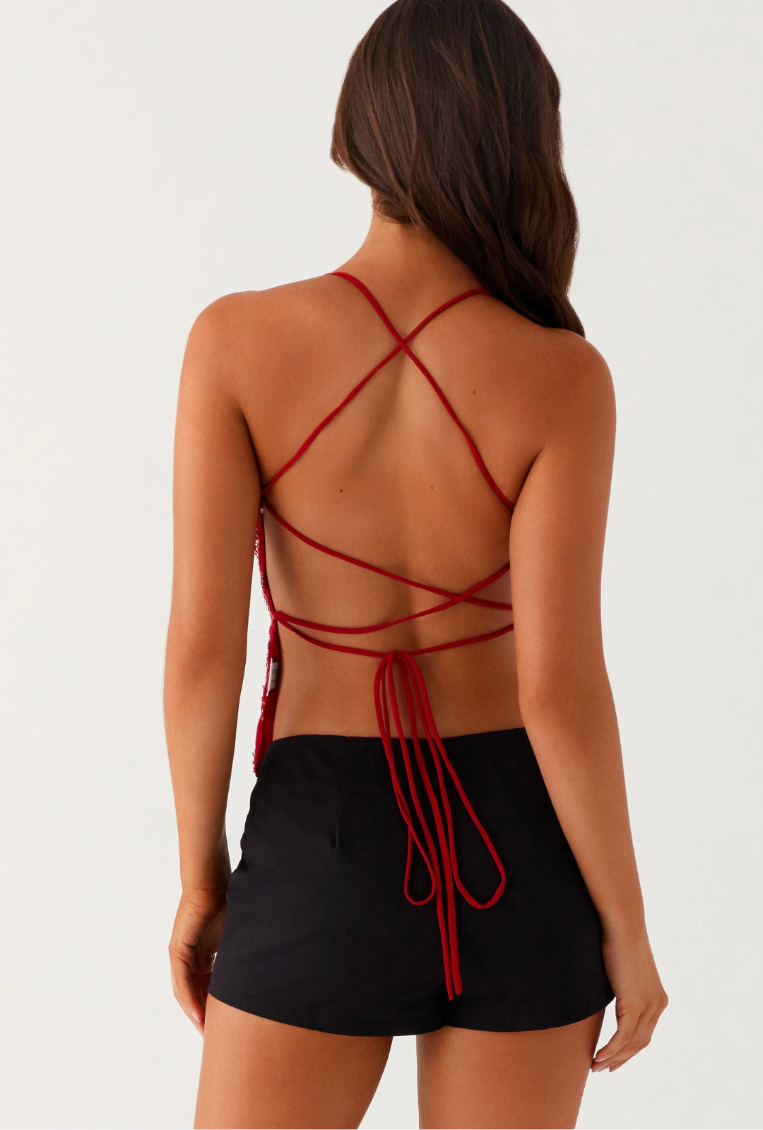 Lora Sequin Cami Top