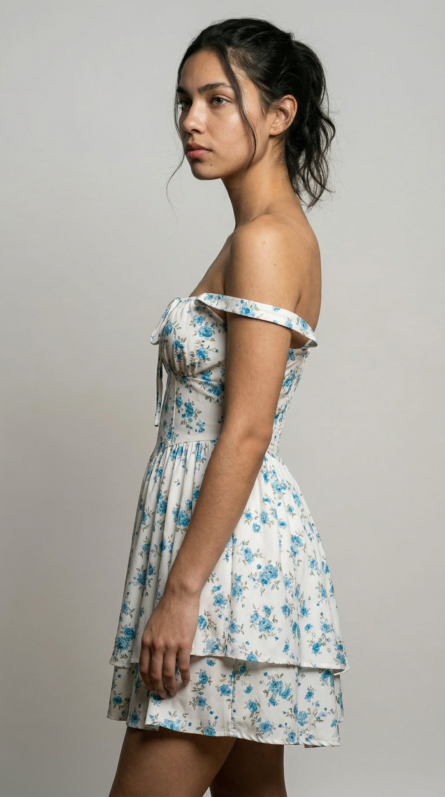 Meadowline Tie‑Front Dress