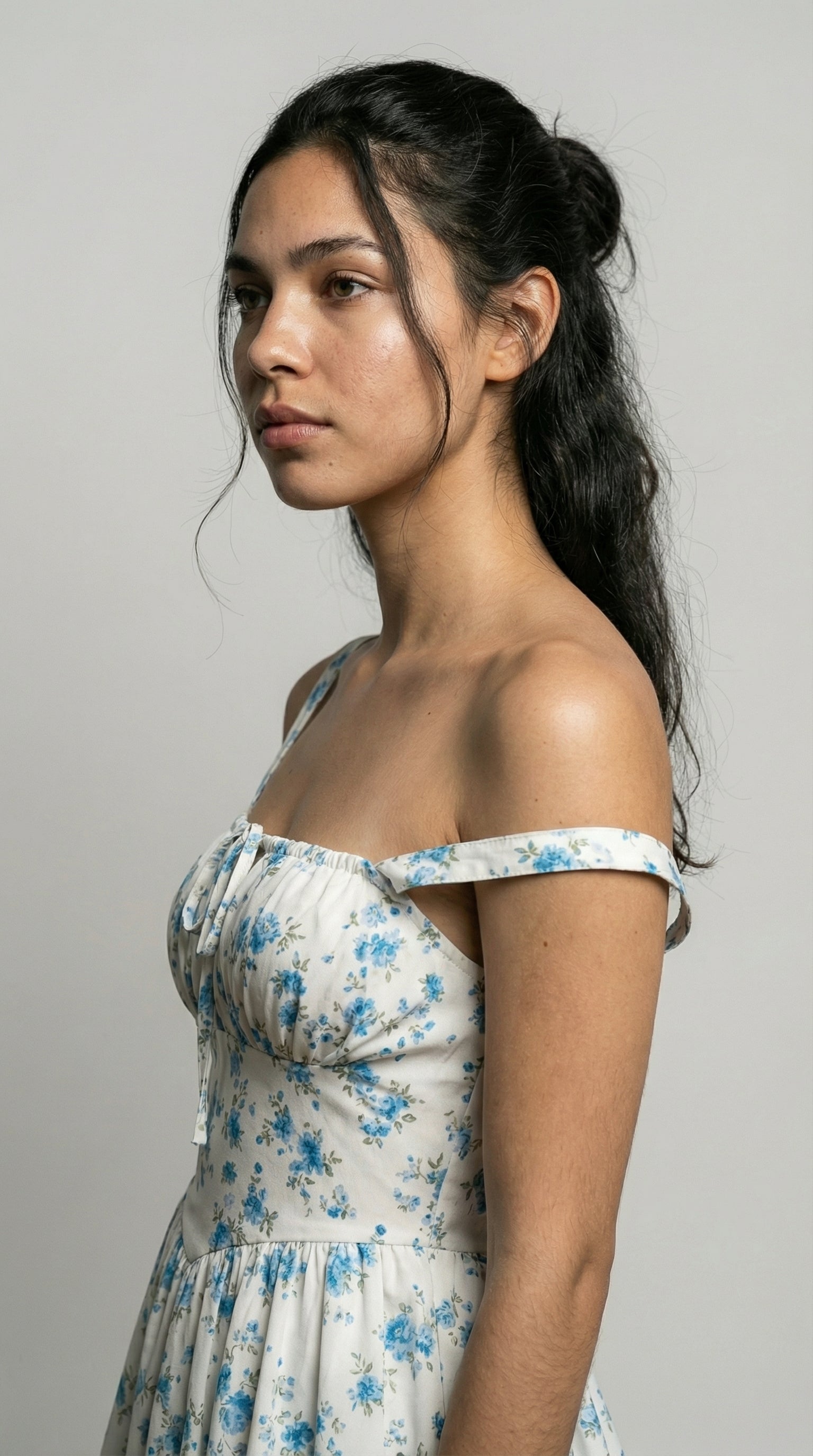 Meadowline Tie‑Front Dress
