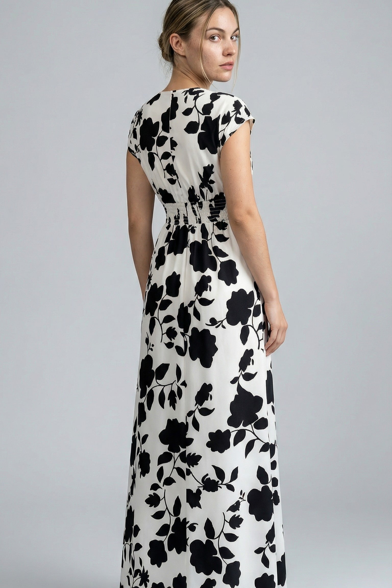 The Azure Flora Empire Maxi