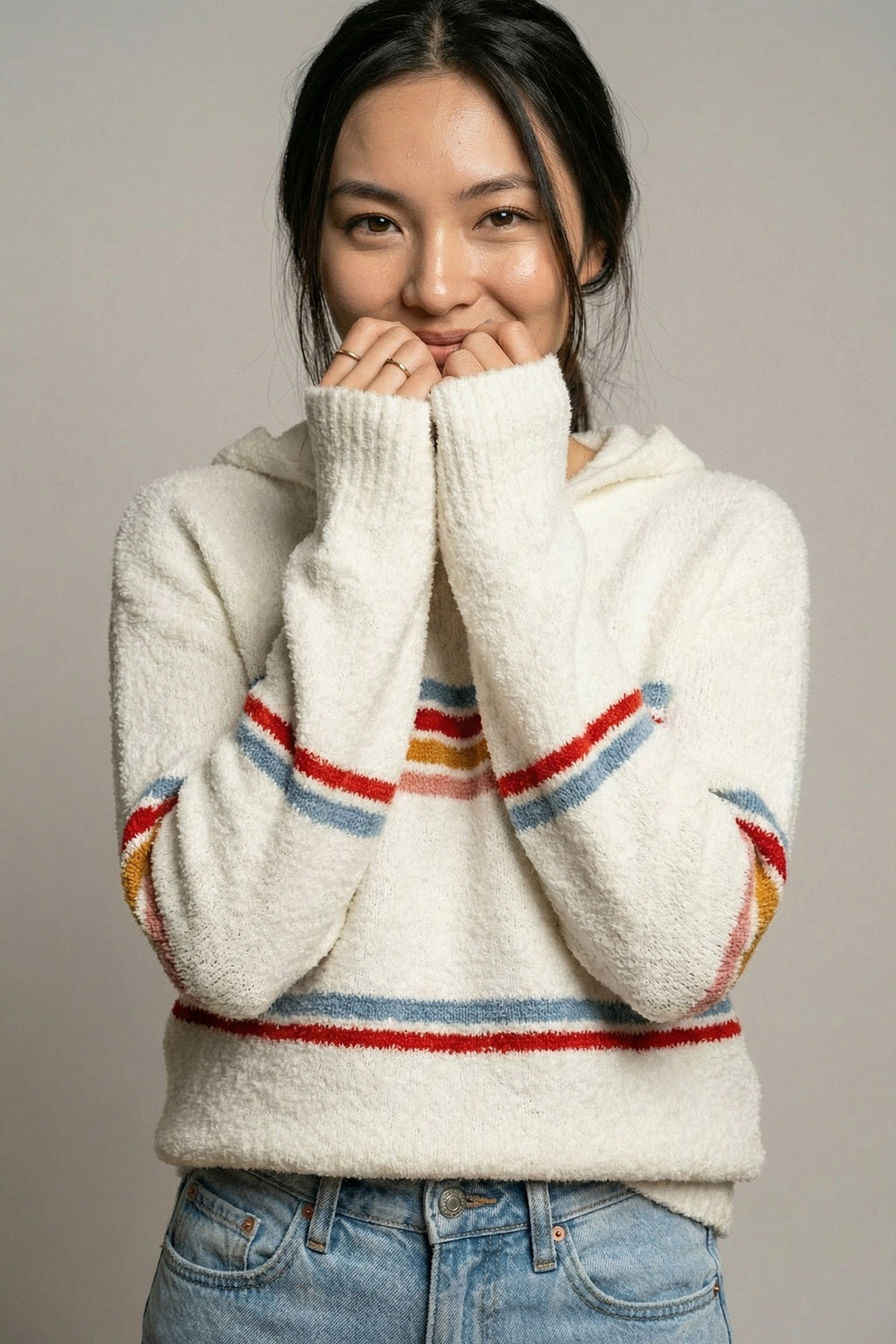 Festistripe Hooded Sweater