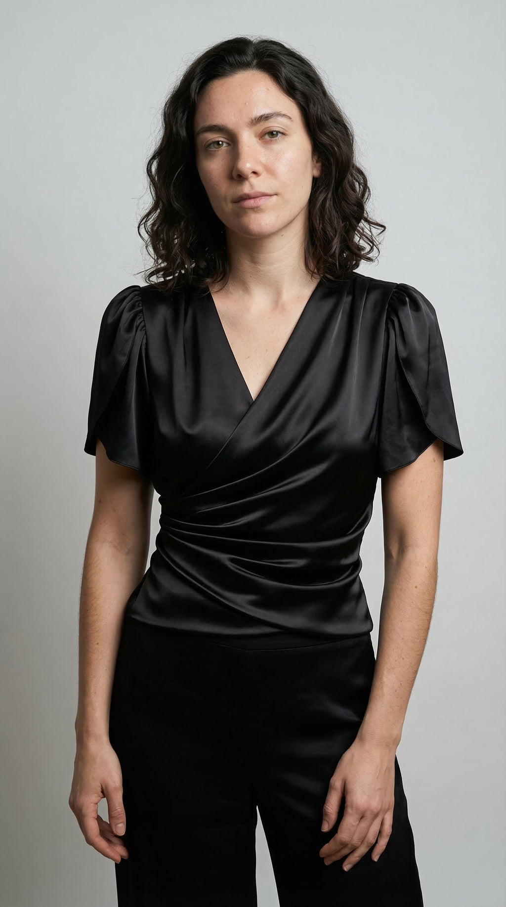 The Satin Wrap Luxe