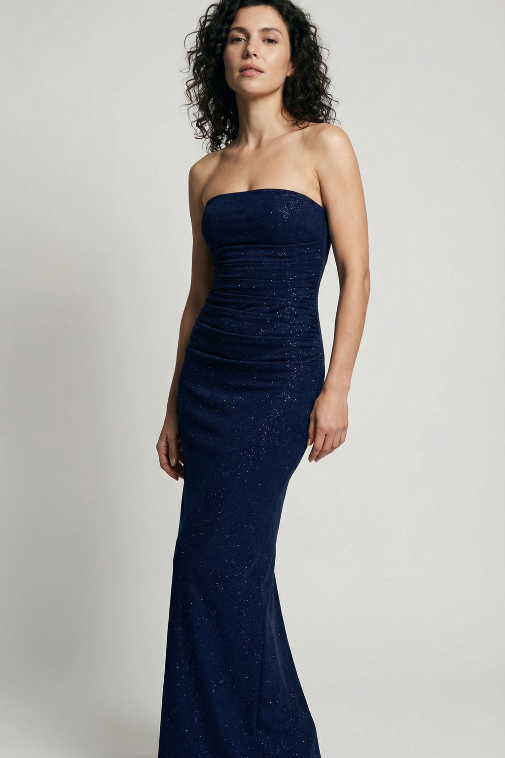 Royal Merlot Evening Dress