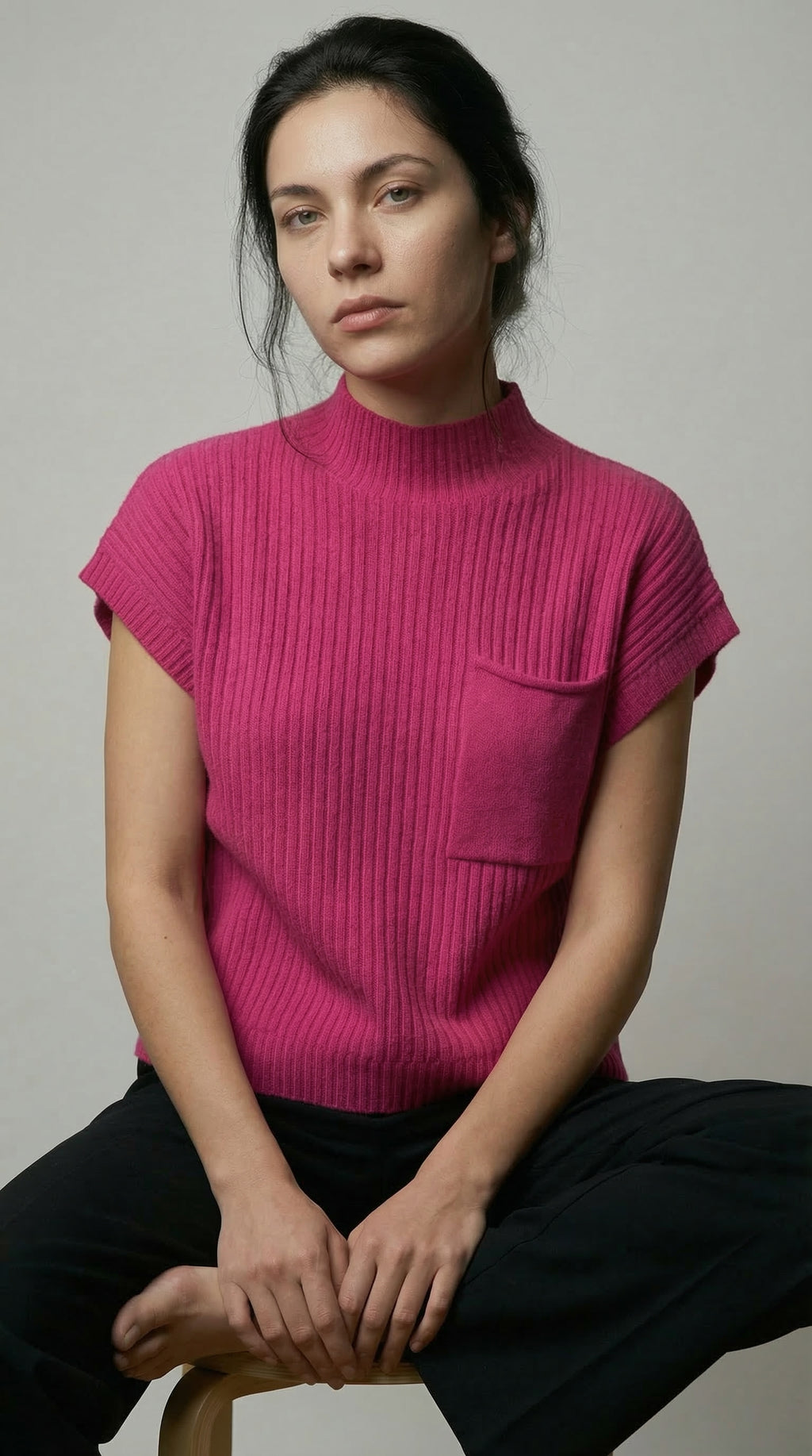 FlamePatch Knit Top