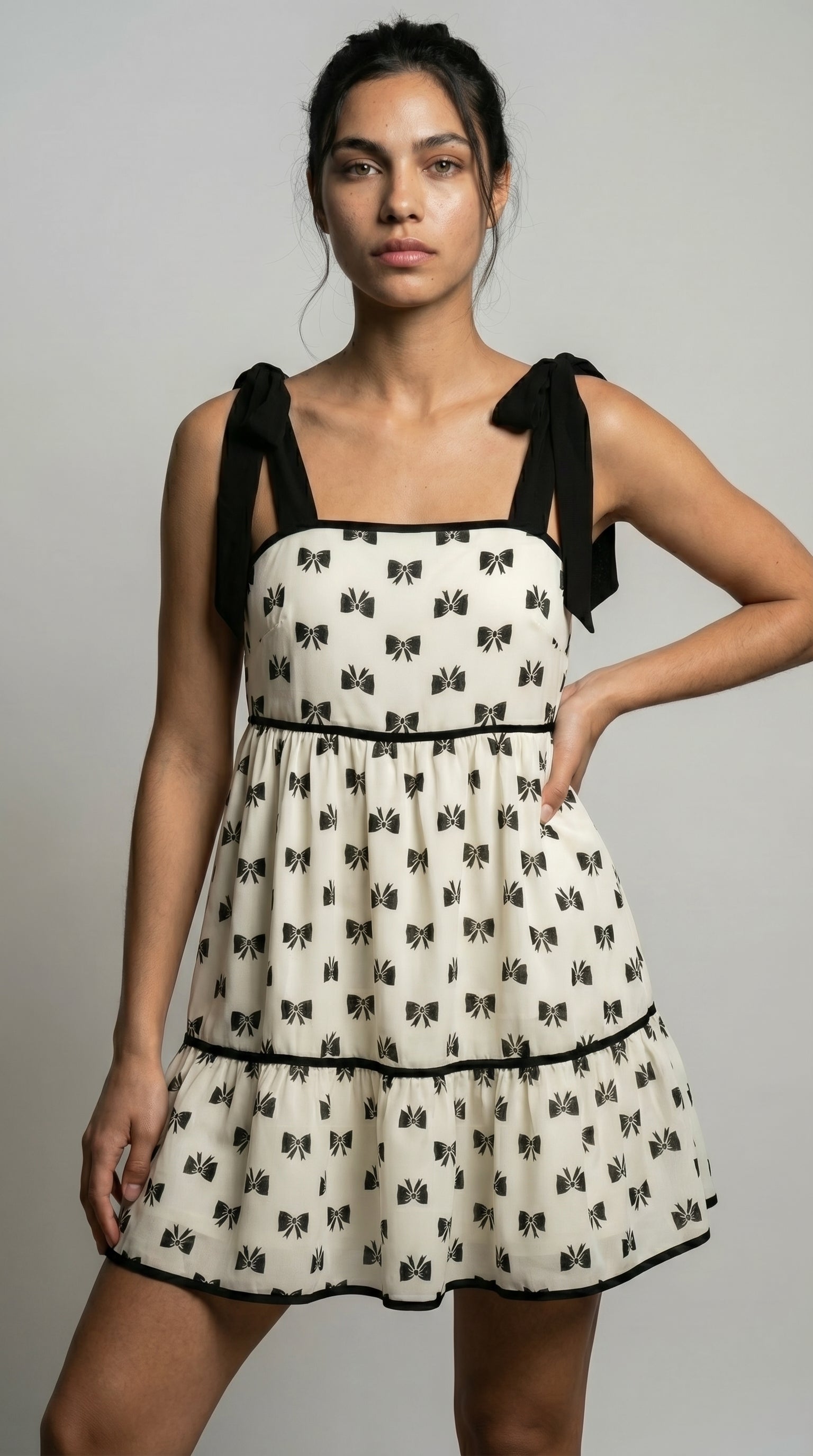 The Bowtide Mini Dress