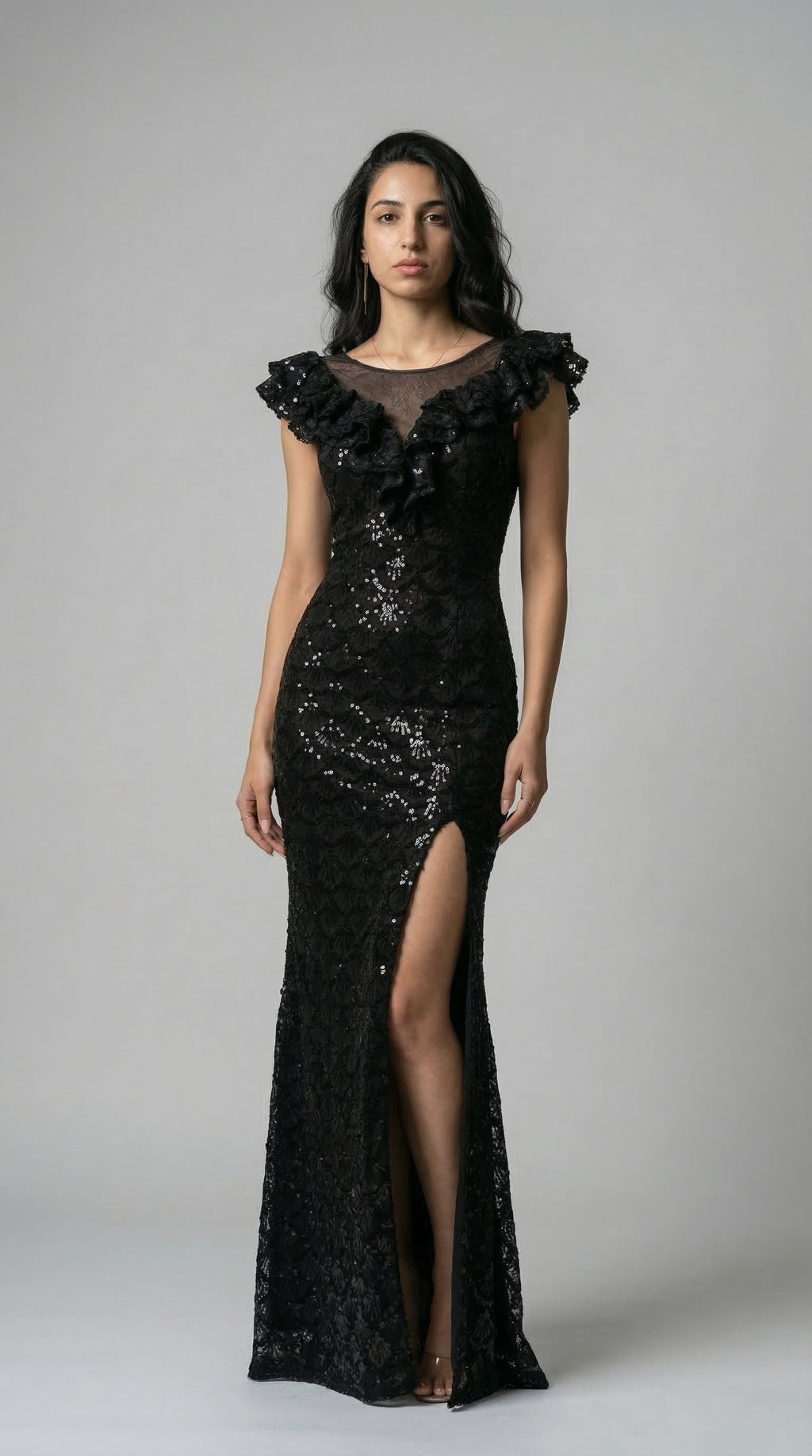 The Nocturne Lace Gown