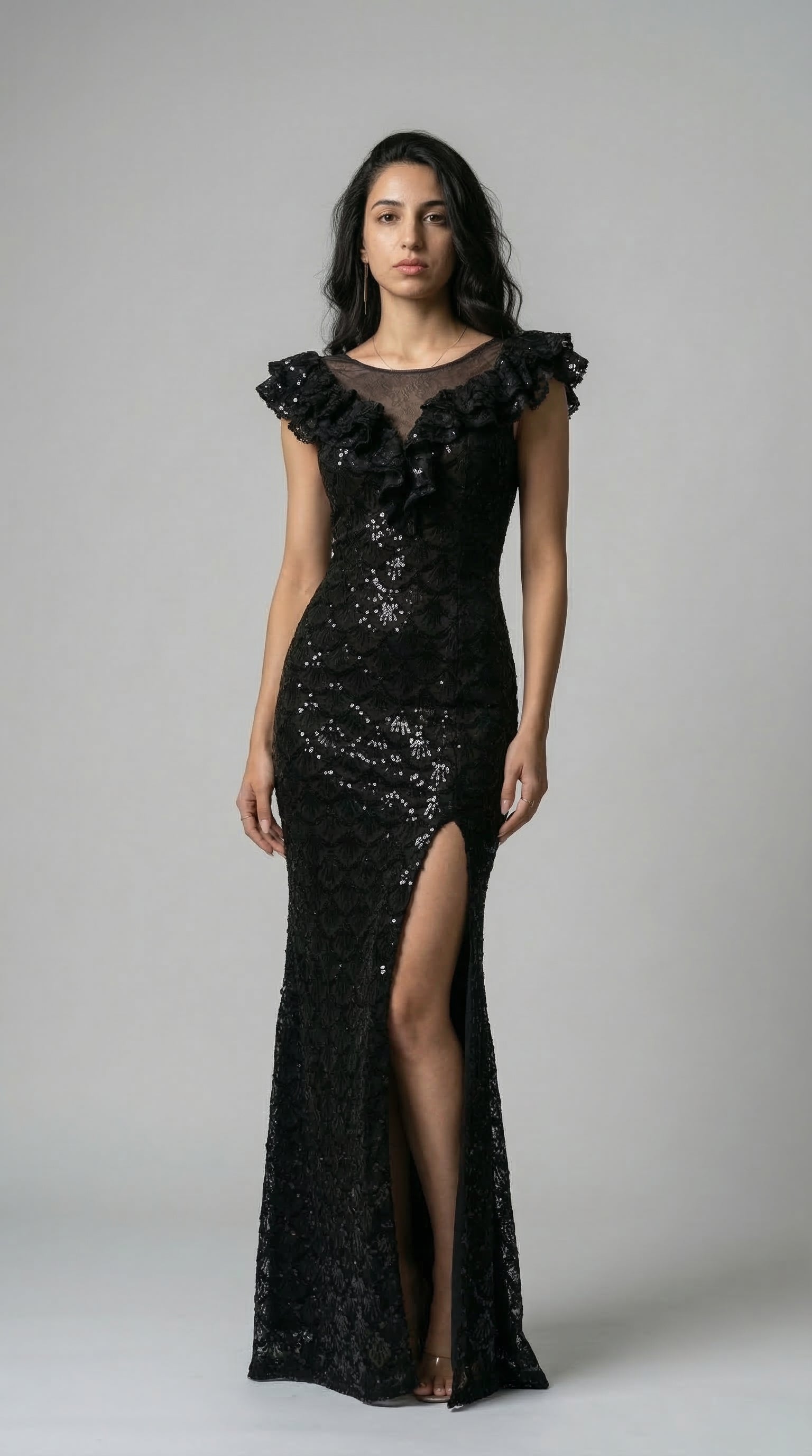 The Nocturne Lace Gown