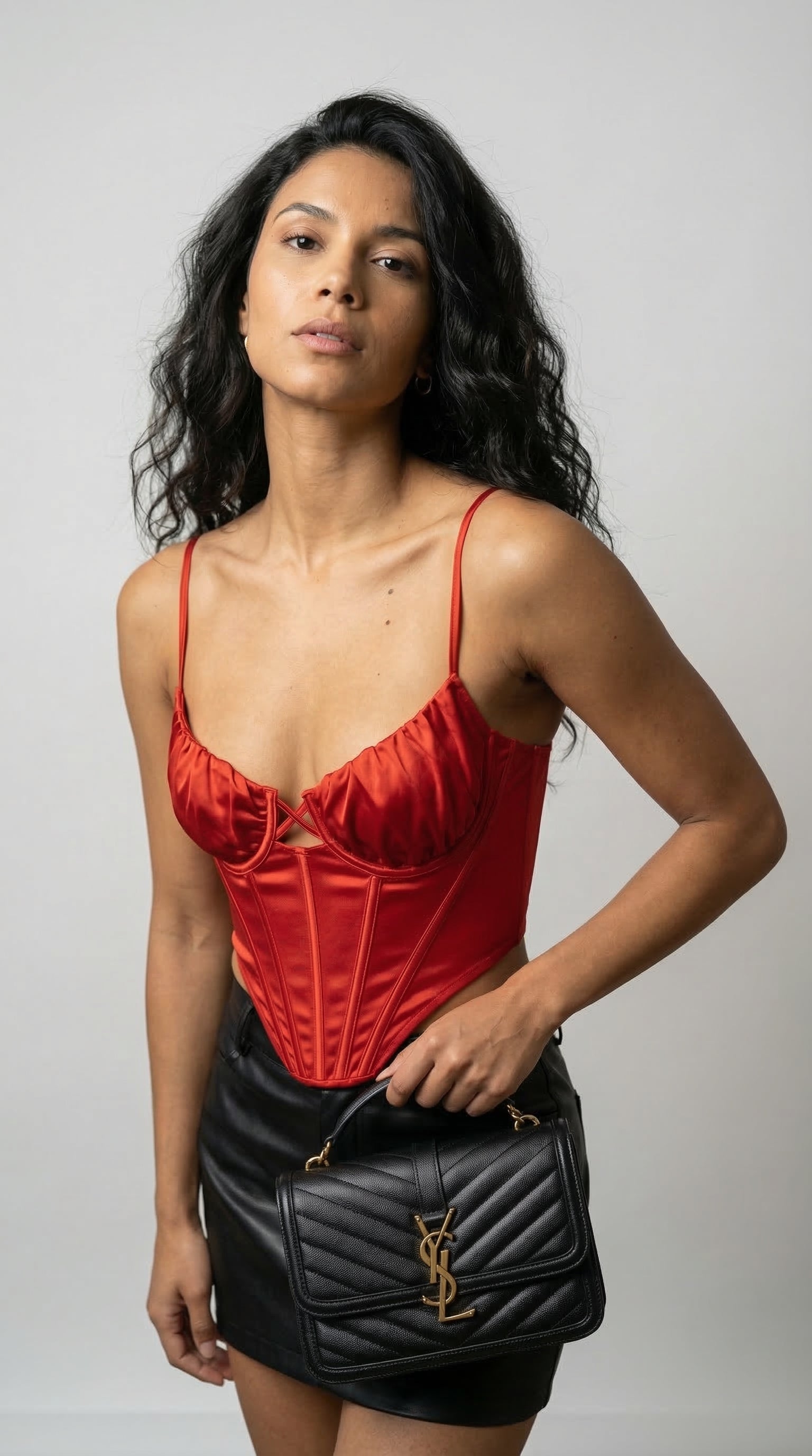 The Satin Sculpt Corset Top