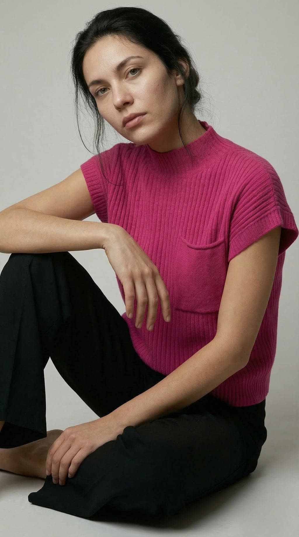 FlamePatch Knit Top