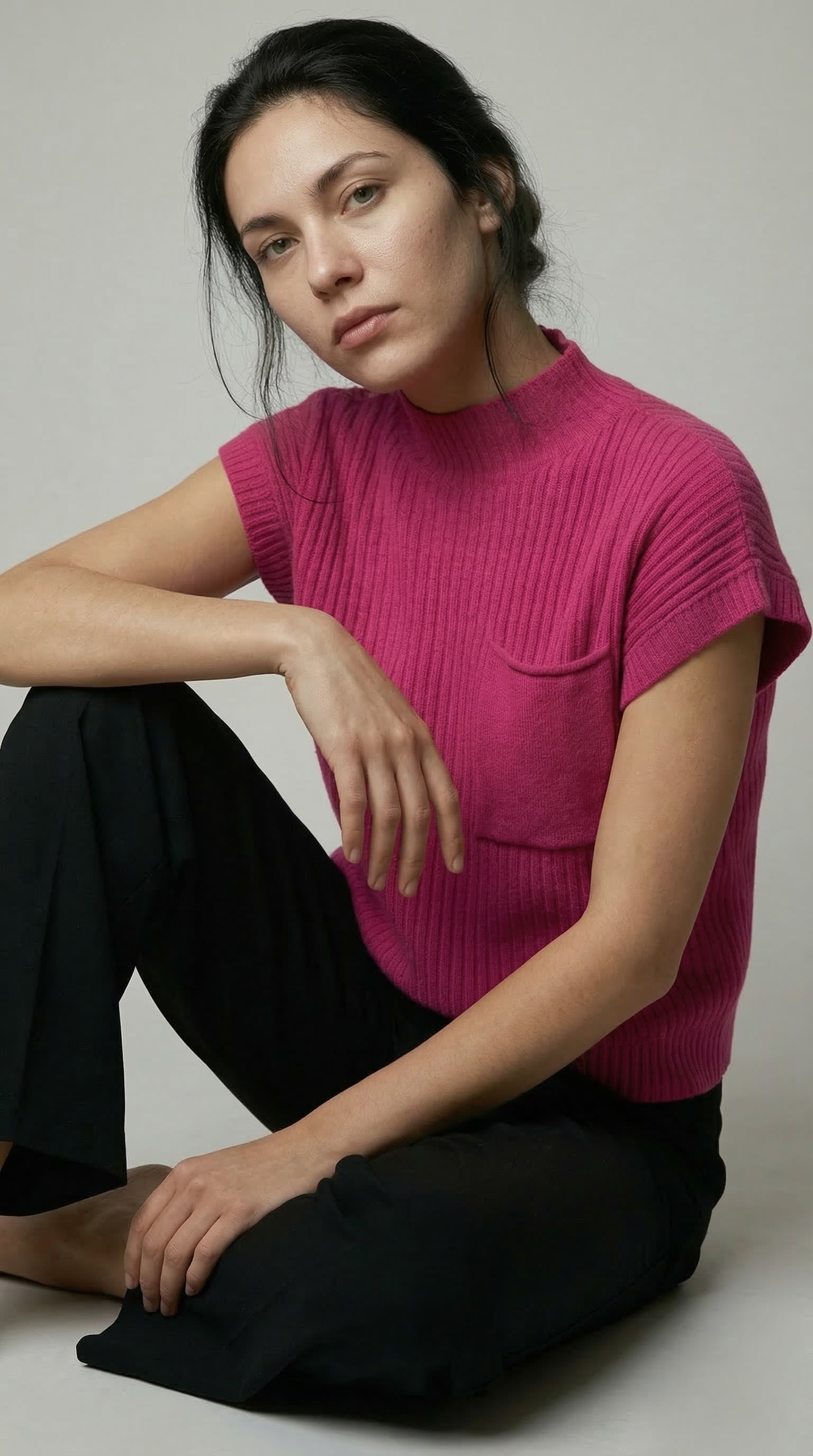 FlamePatch Knit Top