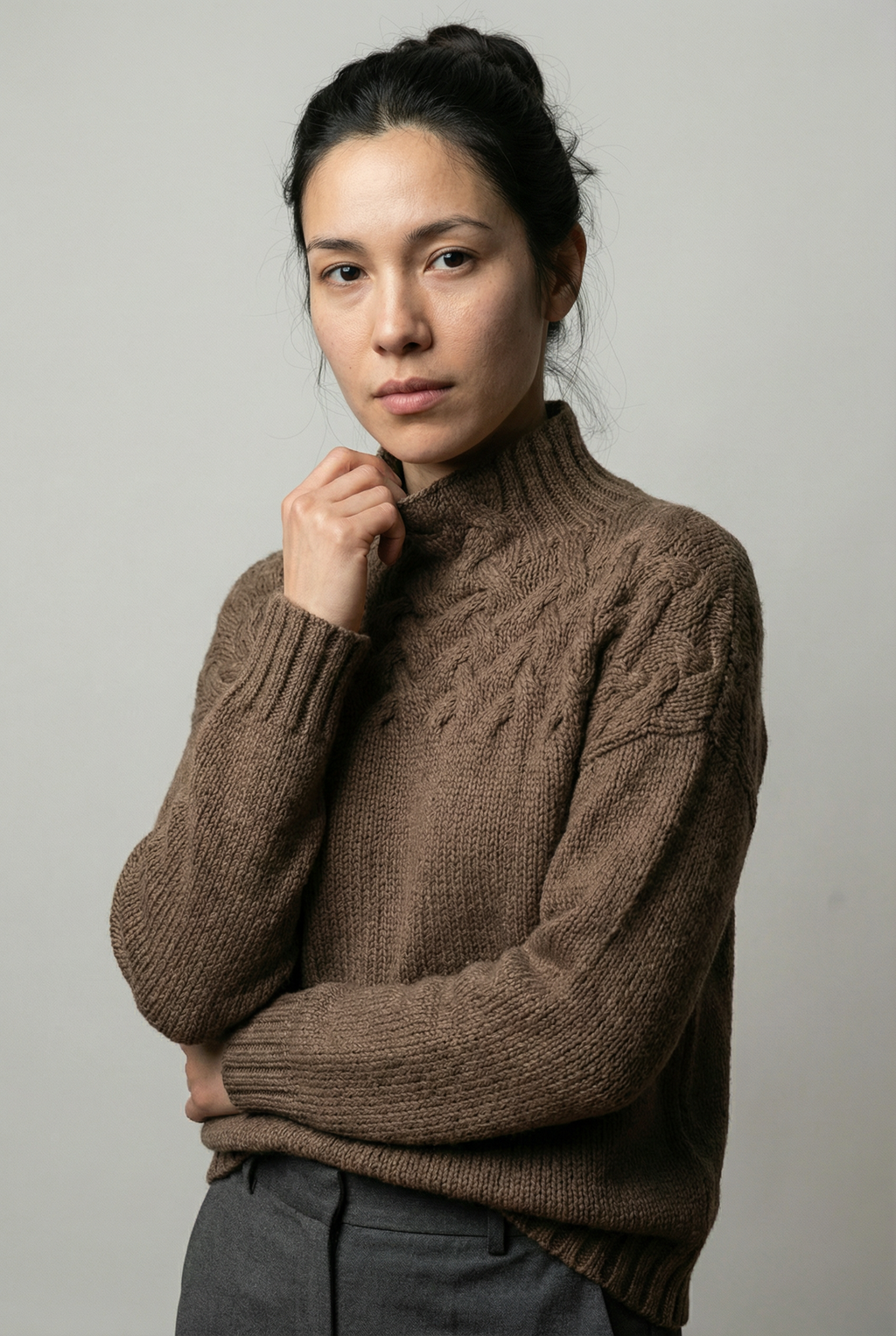 Plus Size Turtleneck Sweater