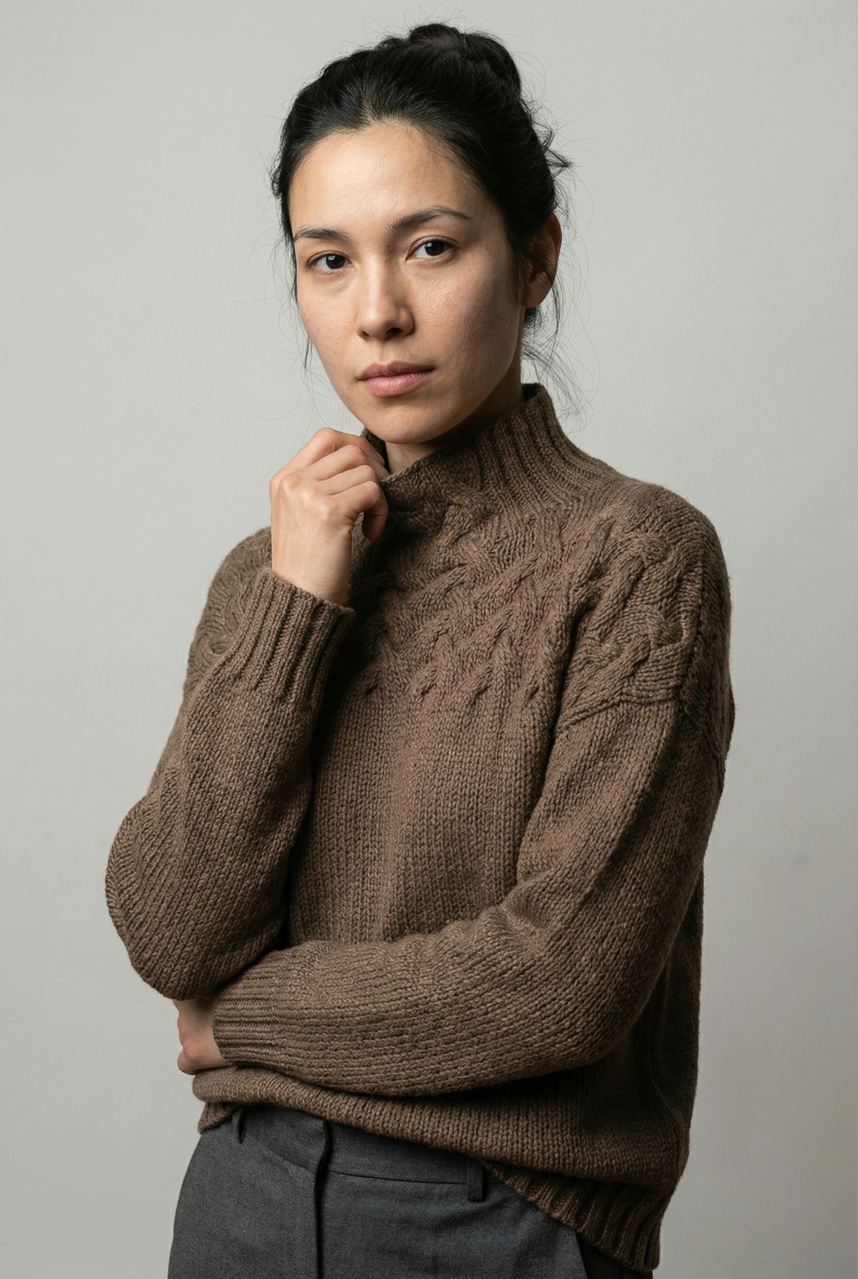 Plus Size Turtleneck Sweater