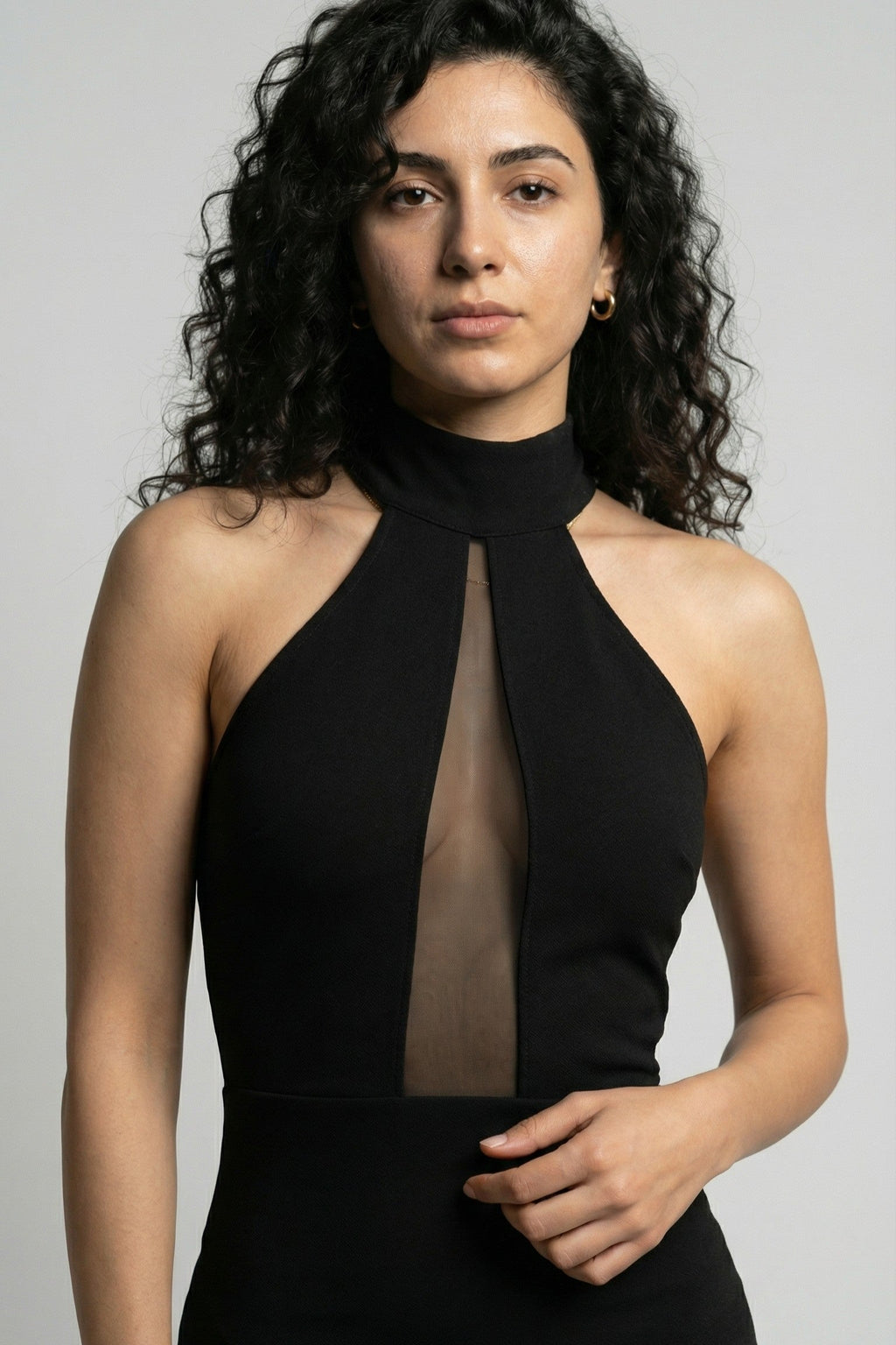 Midnight Veil Party Dress