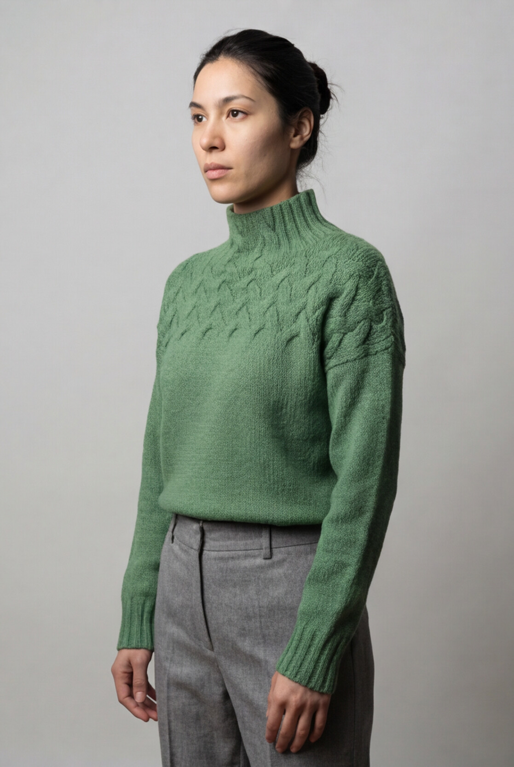 Plus Size Turtleneck Sweater