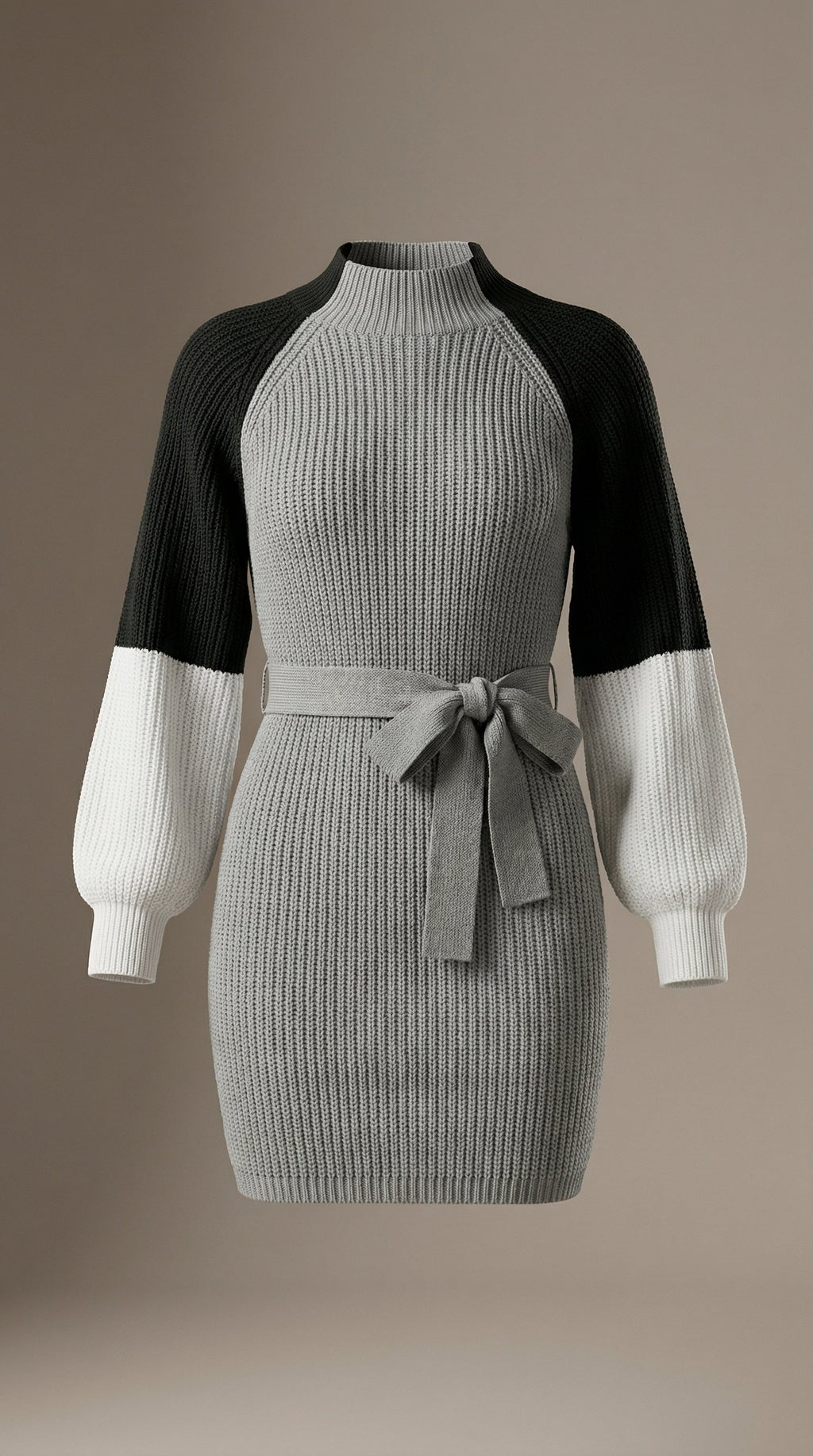 The Autumn Verdant Ribbed Bodycon