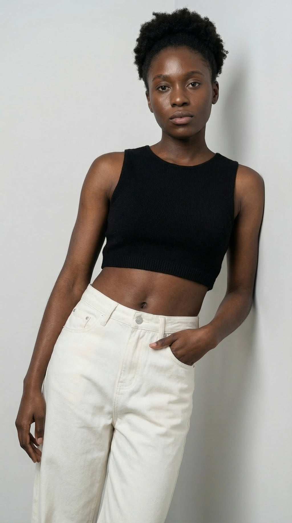 The Wide‑Leg Classic Pant