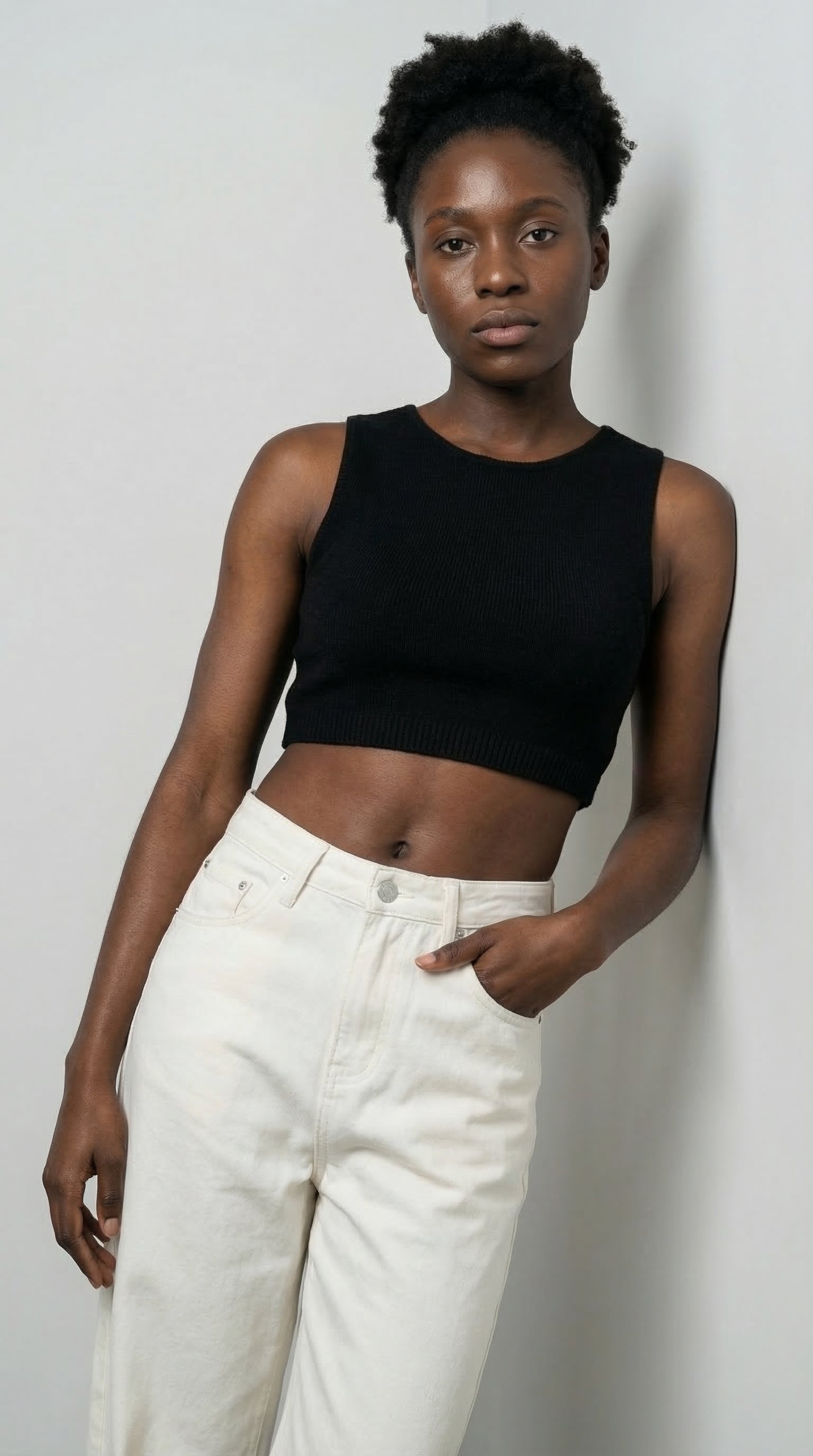The Wide‑Leg Classic Pant