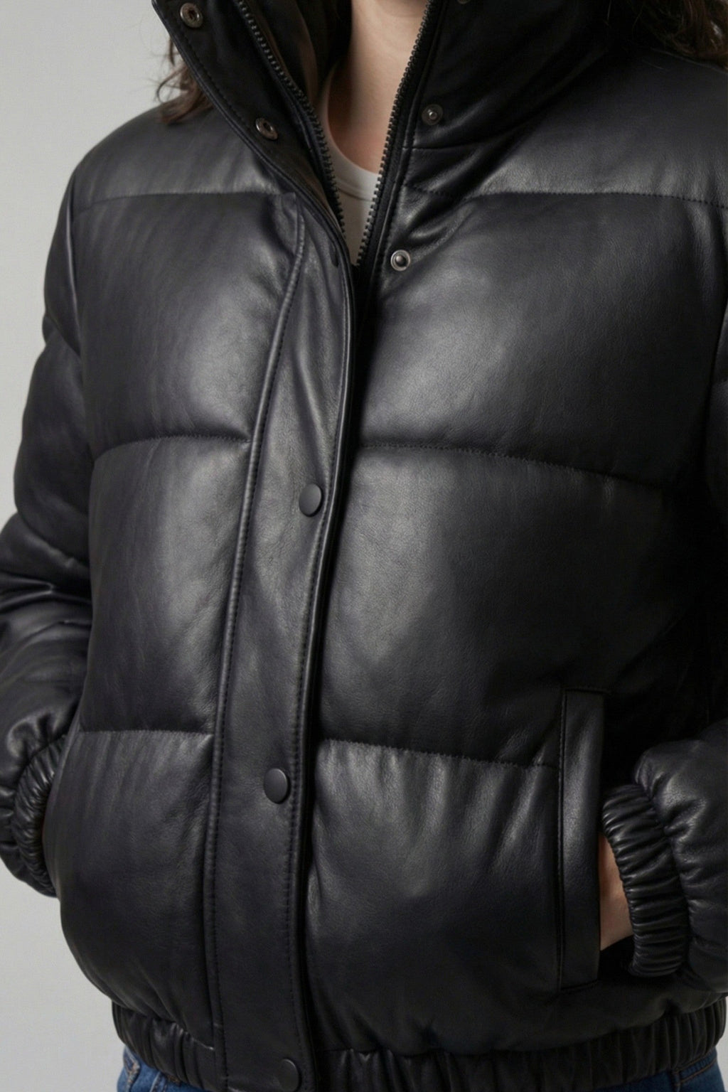 The Y2K Stand‑Collar Bread Jacket