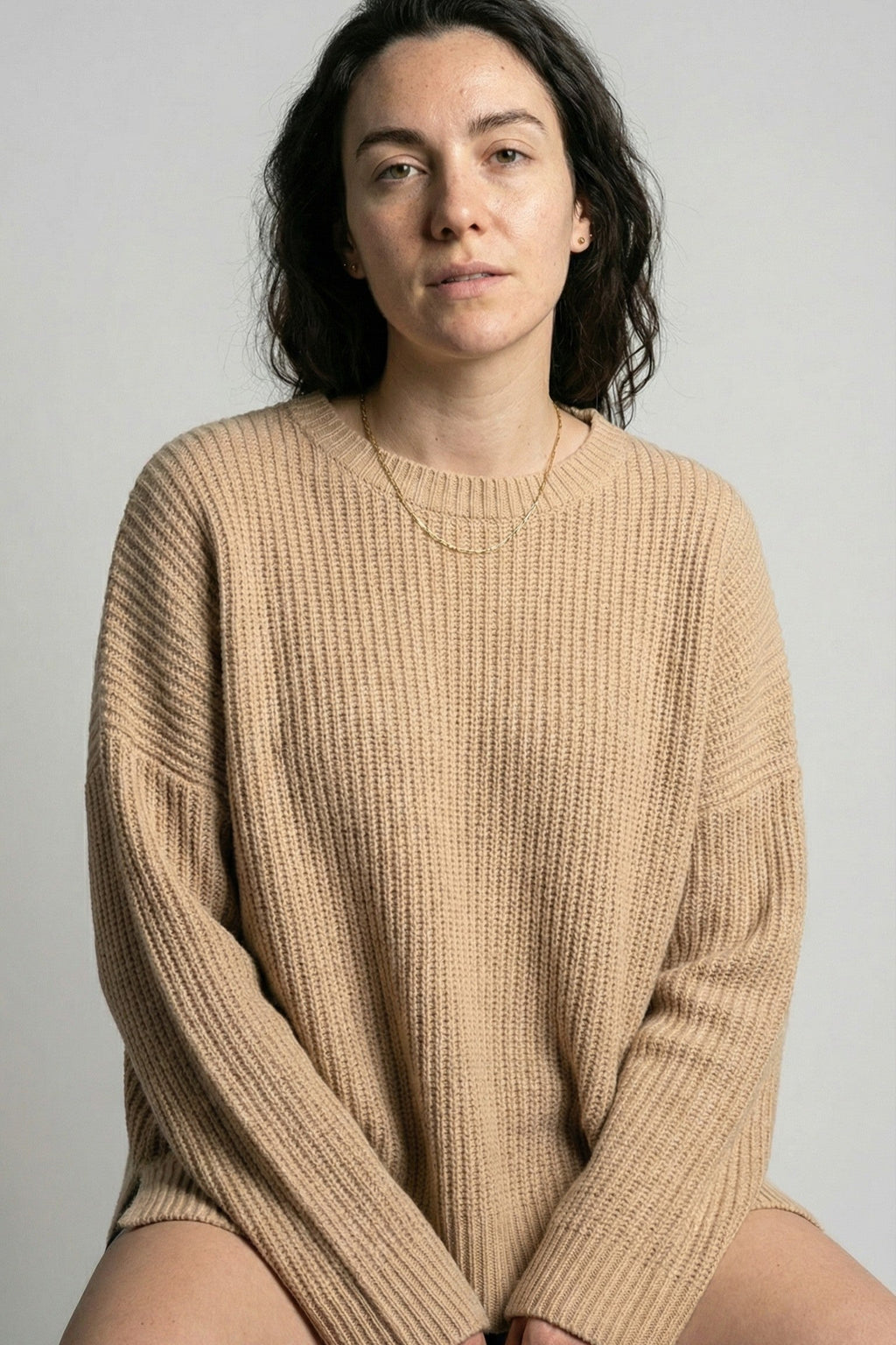 Slitlight Oversized Sweater