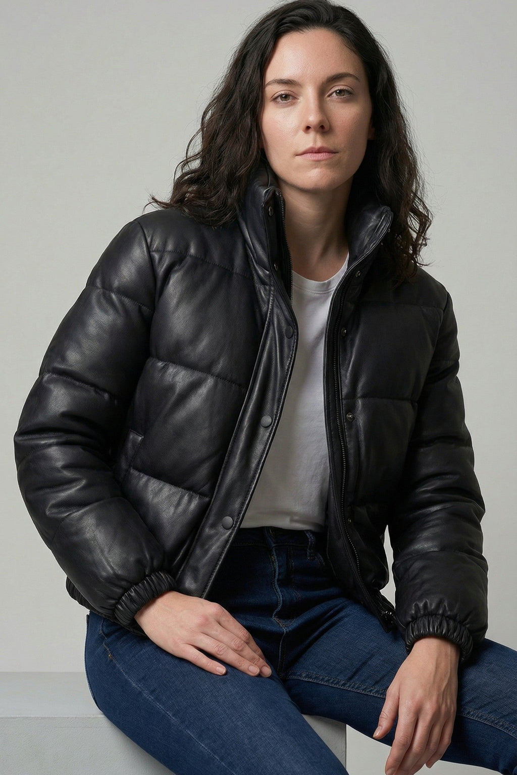 The Y2K Stand‑Collar Bread Jacket