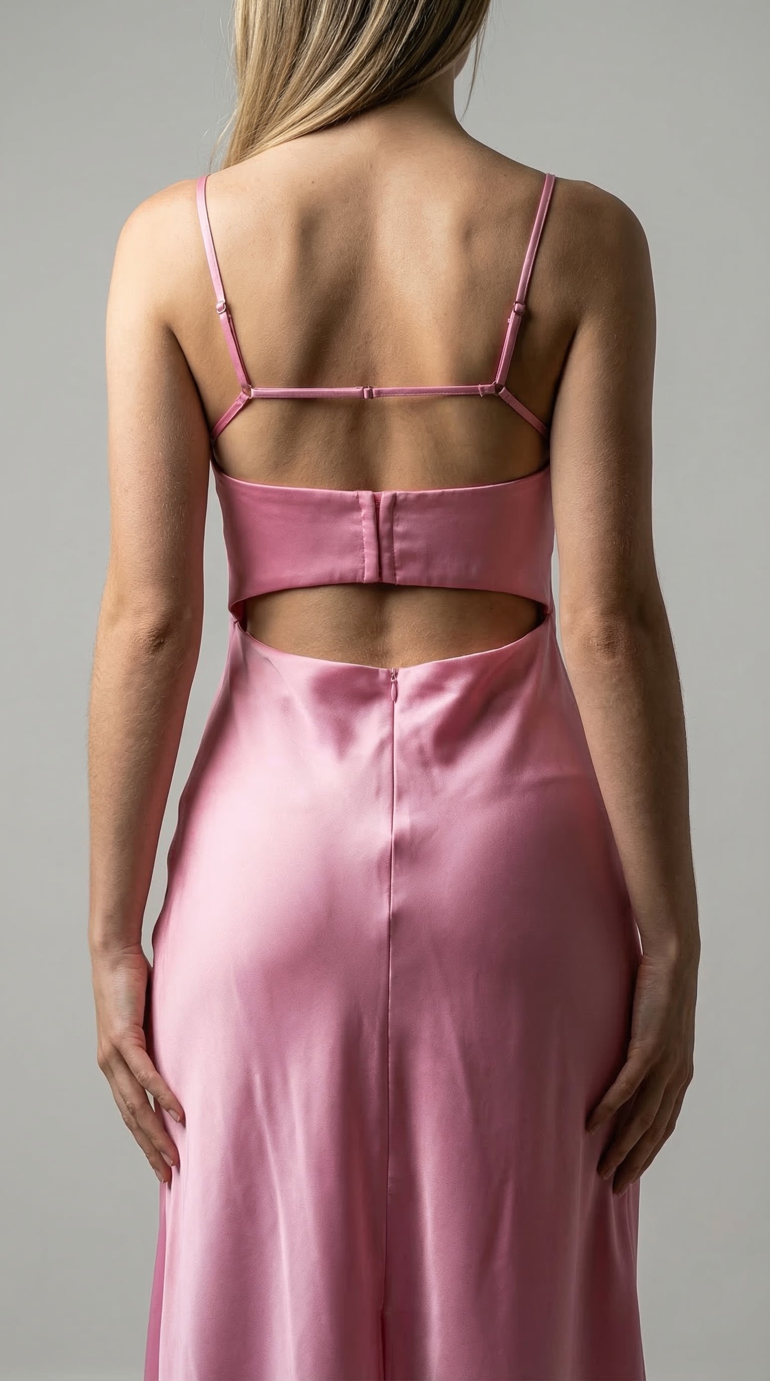 The Aurelia Satin Gown