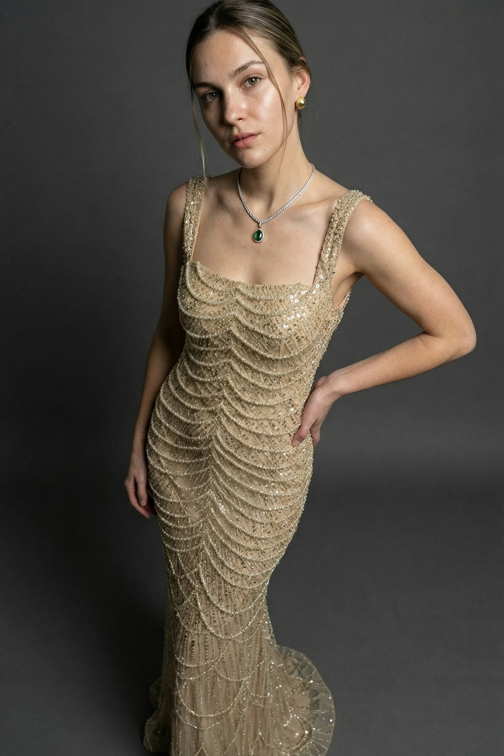 Gilded Cascade Muse