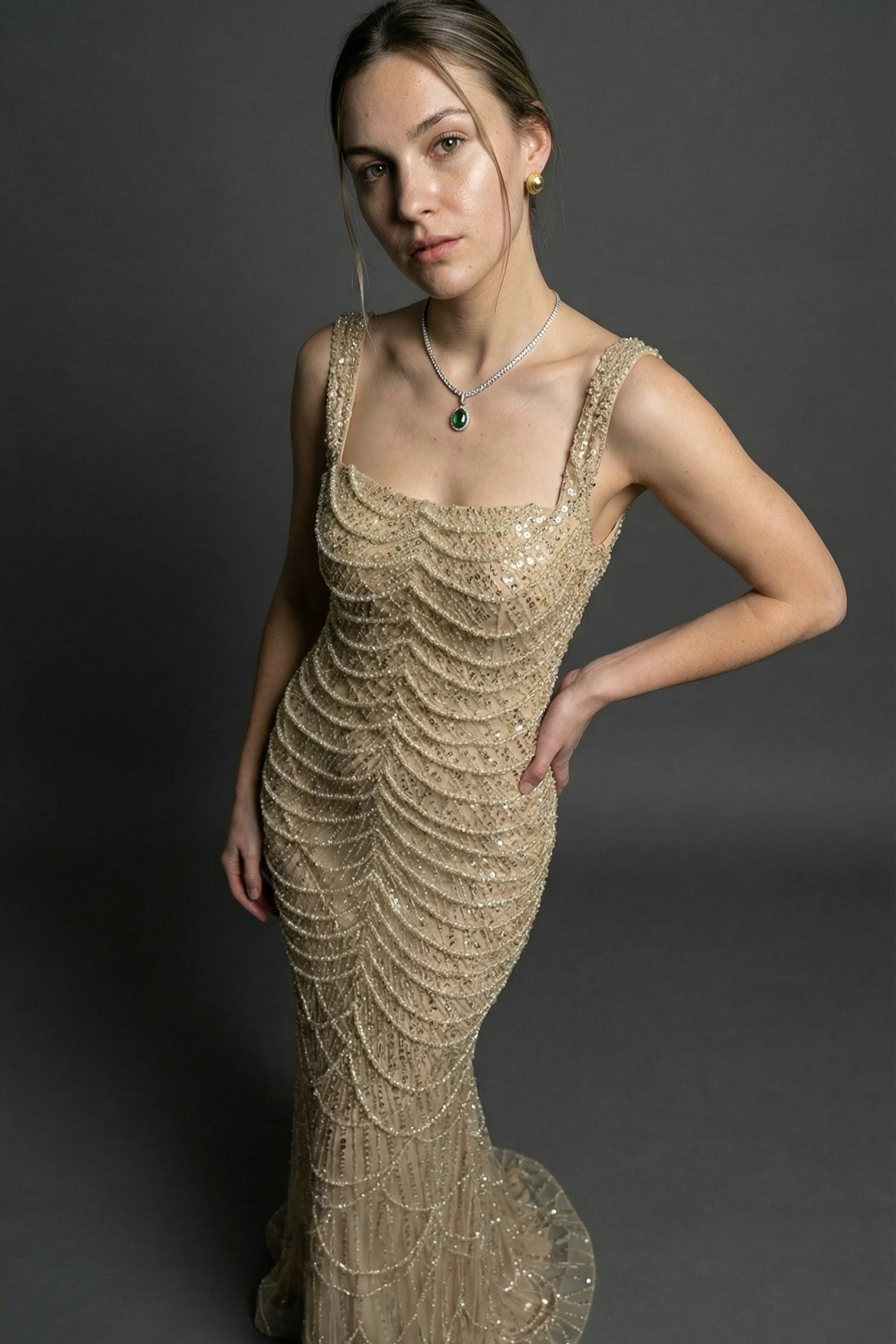 Gilded Cascade Muse