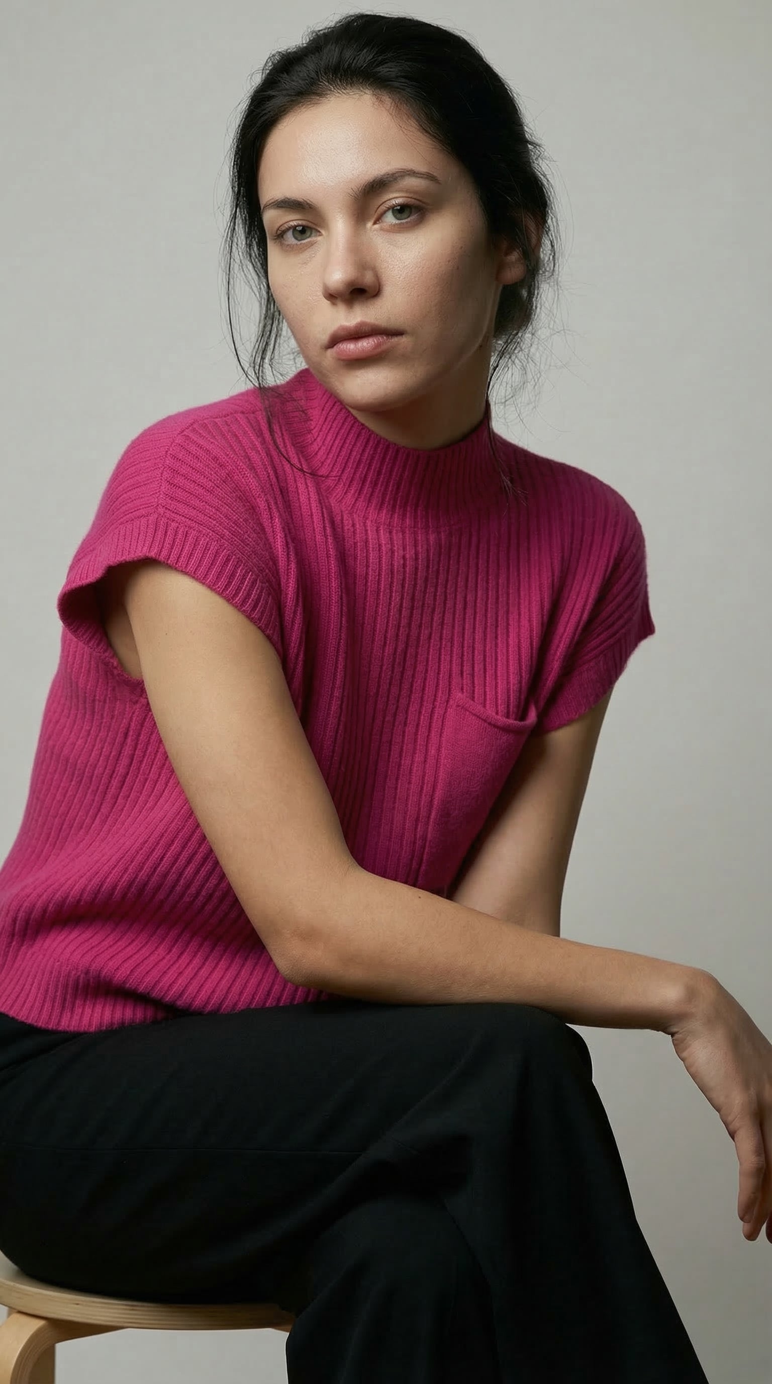 FlamePatch Knit Top