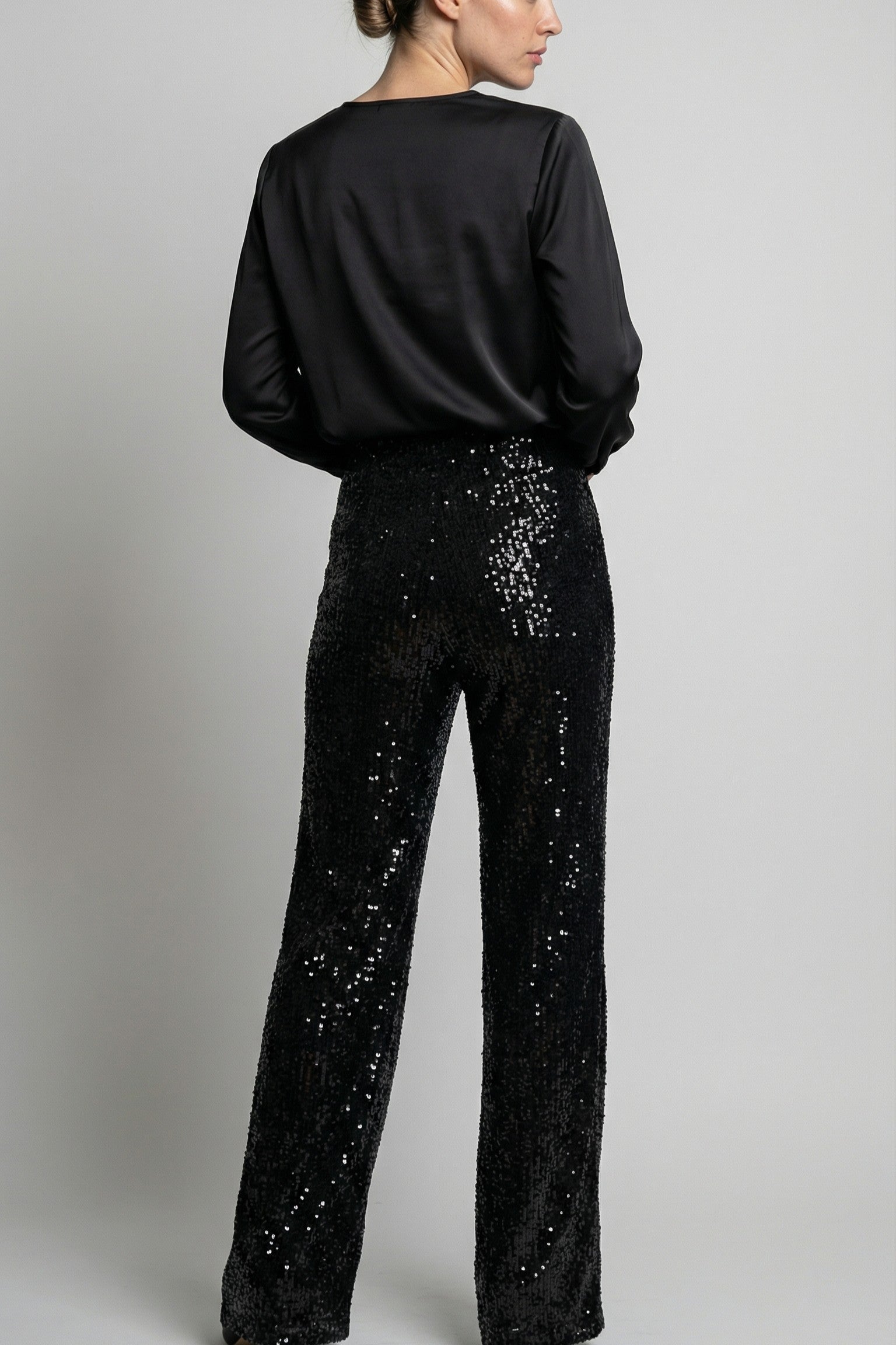 Midnight Glow Palazzo Pants