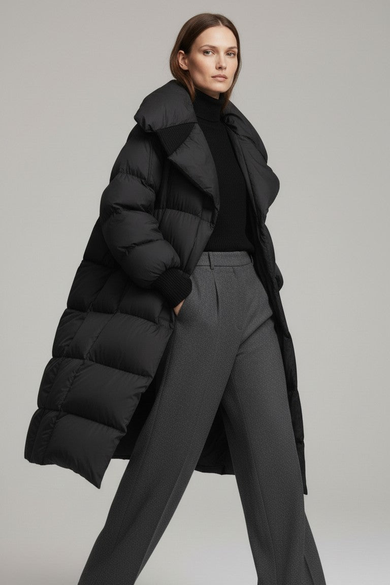 Midnight Shield Long Puffer