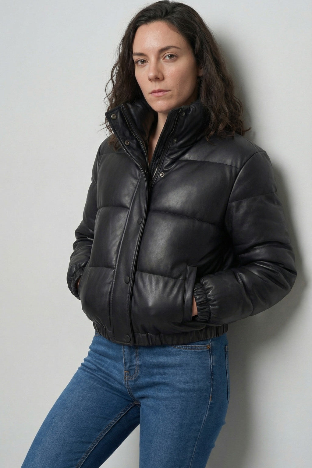 The Y2K Stand‑Collar Bread Jacket