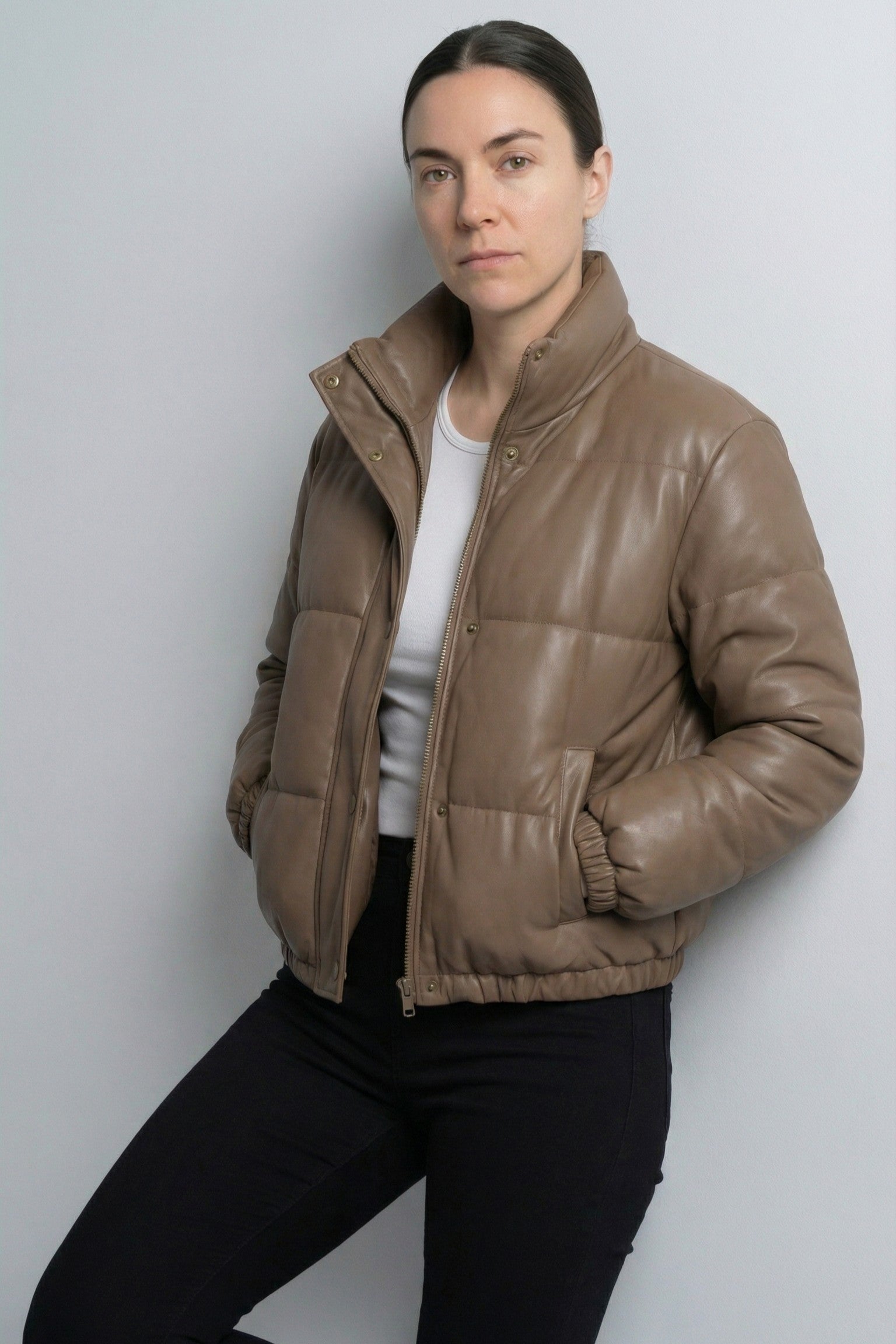 The Y2K Stand‑Collar Bread Jacket