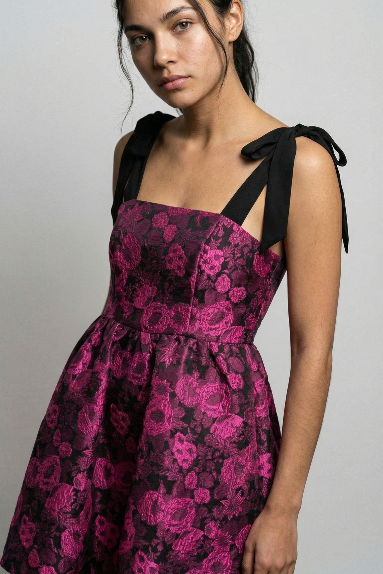 The Midnight Peony Jacquard Muse