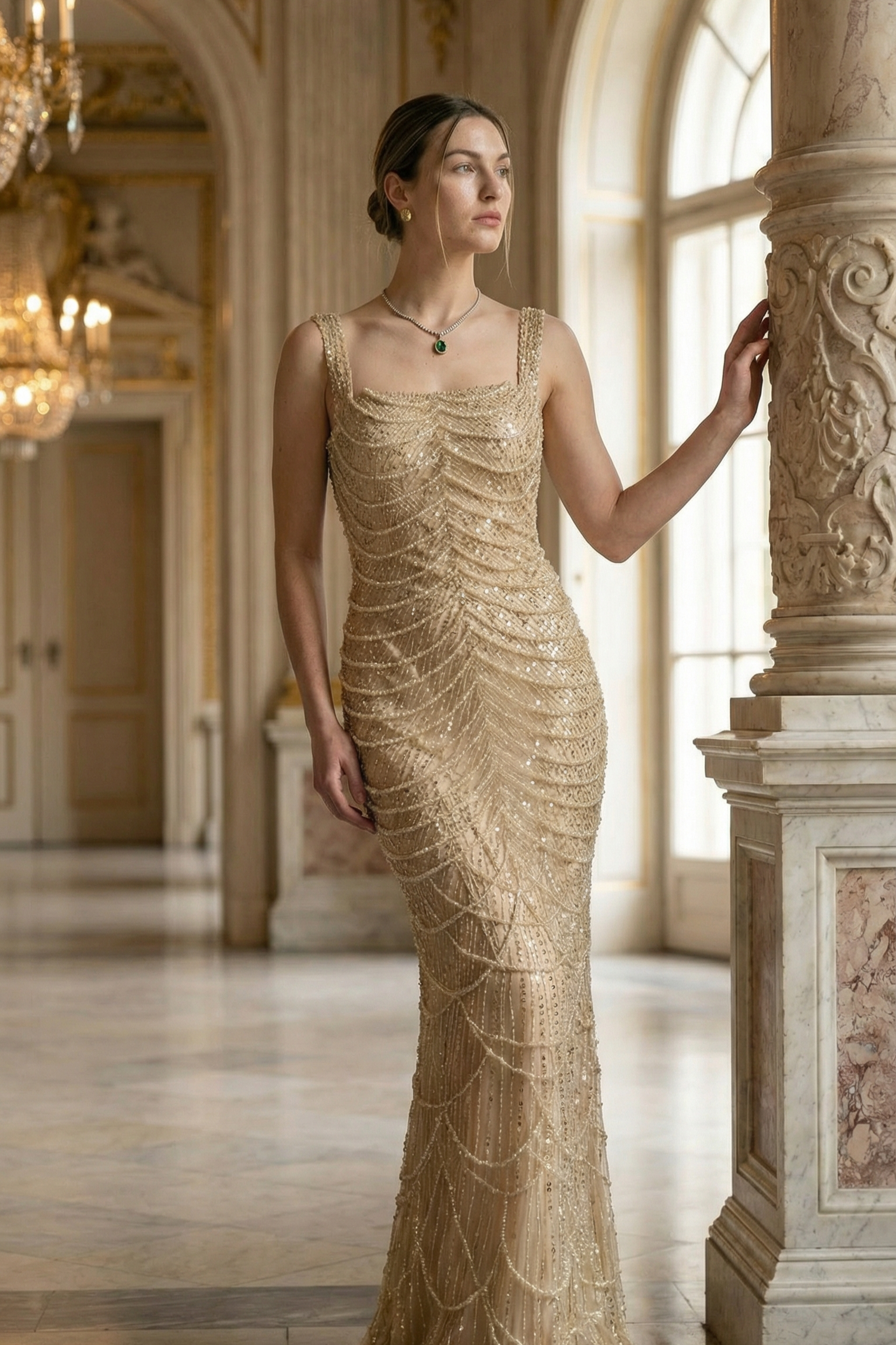 Gilded Cascade Muse