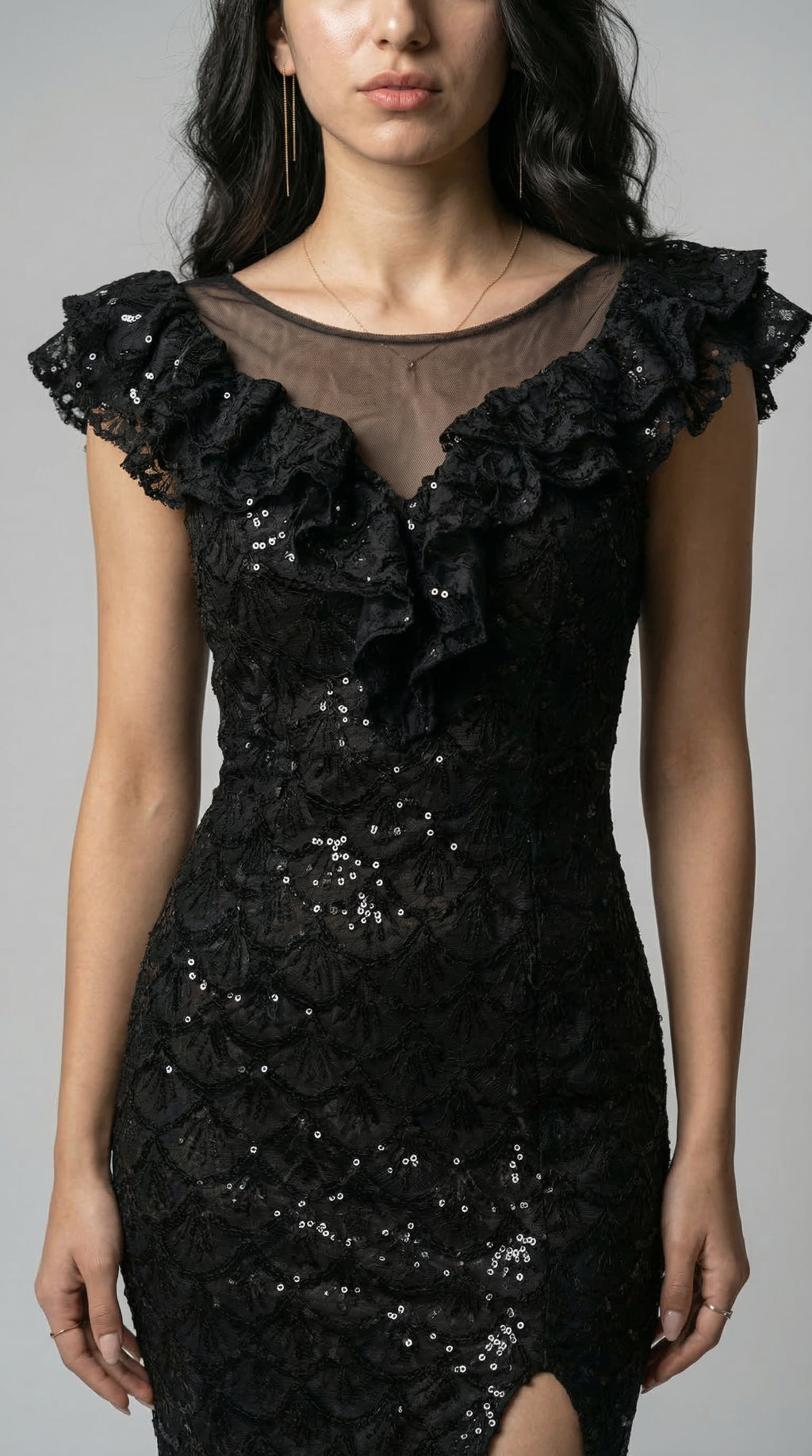 The Nocturne Lace Gown
