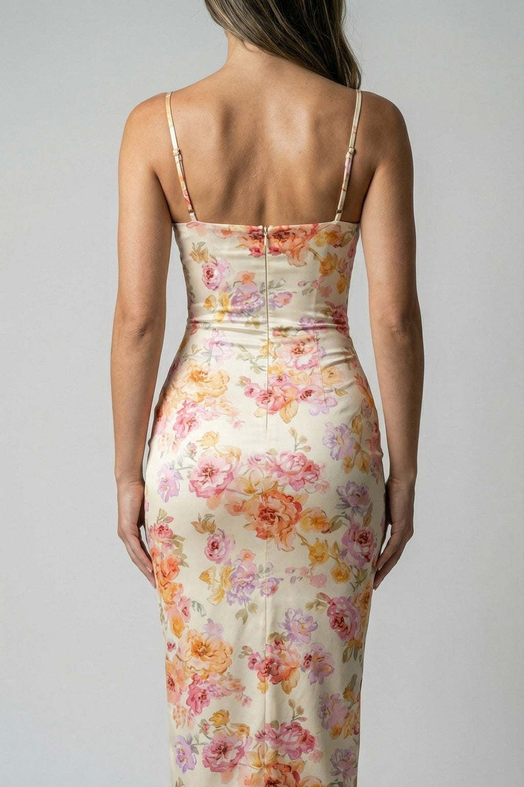 The Siren Petal Bodycon Maxi