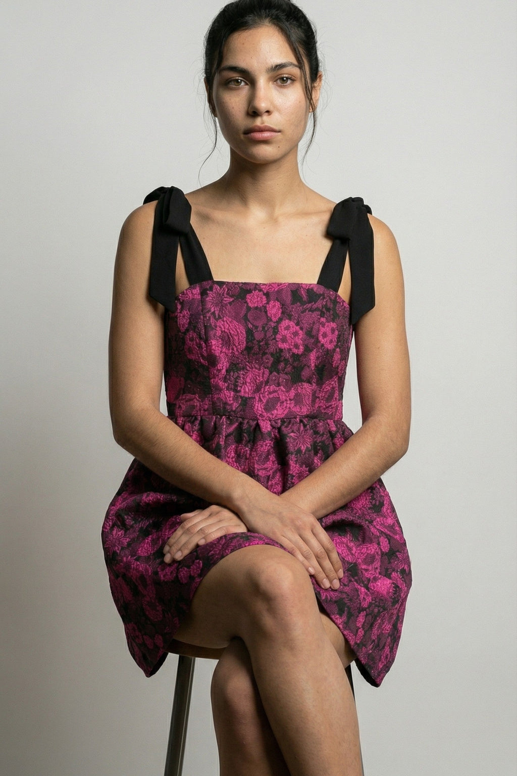 The Midnight Peony Jacquard Muse