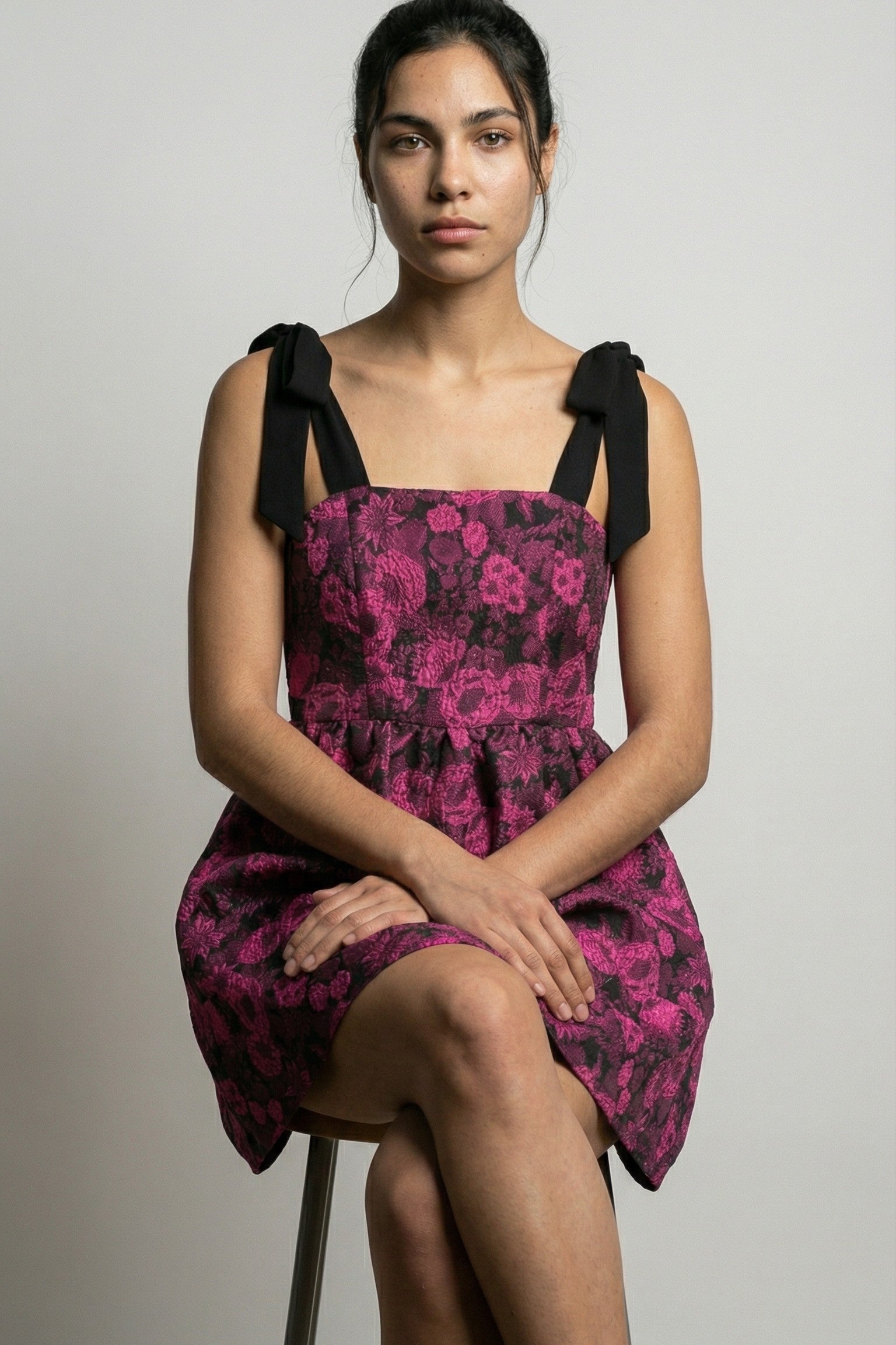 The Midnight Peony Jacquard Muse