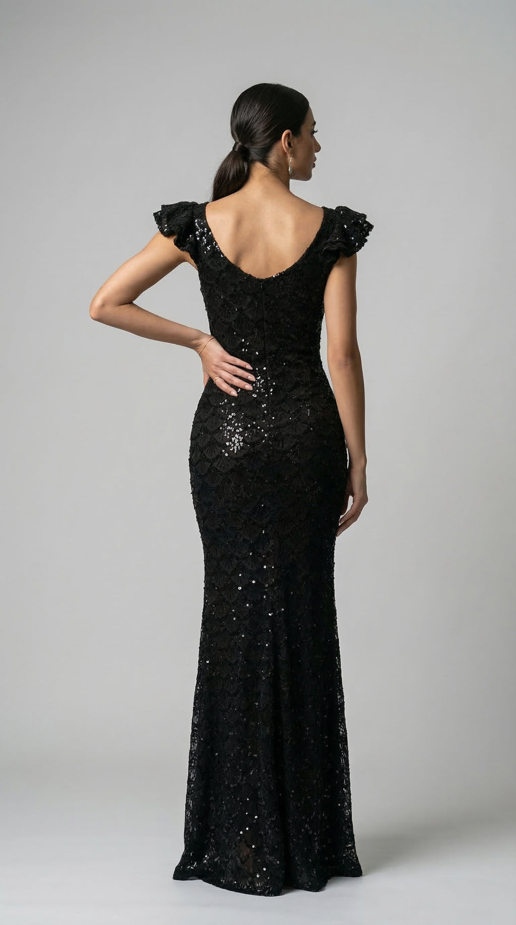 The Nocturne Lace Gown