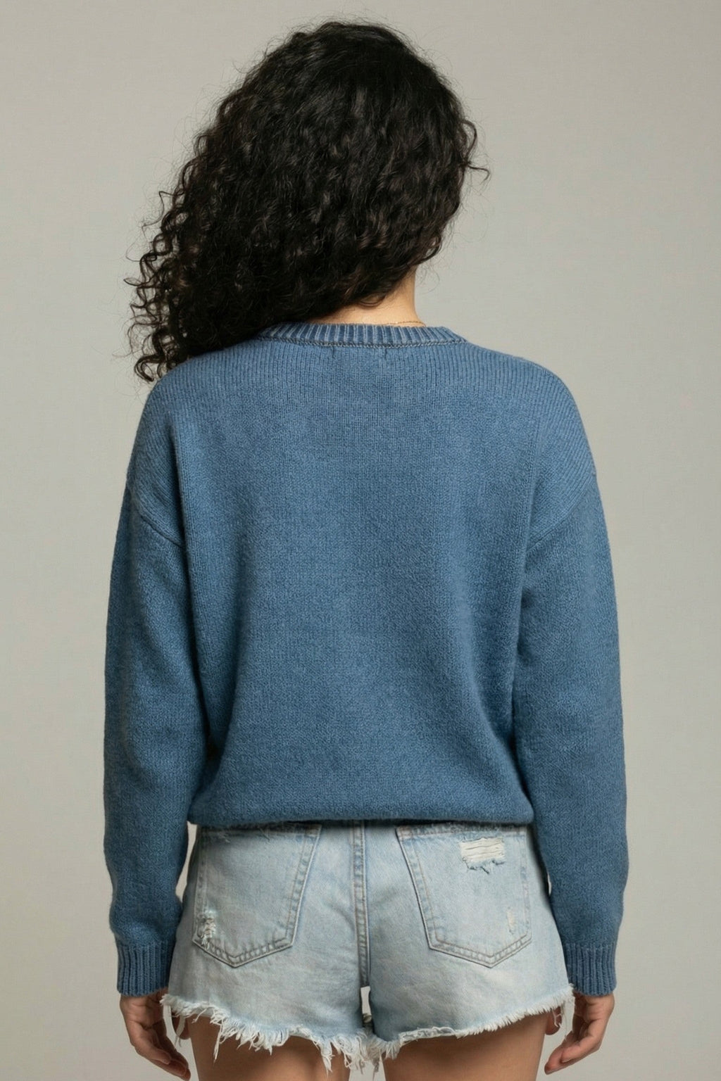 Chihuahua Intarsia Knit Sweater