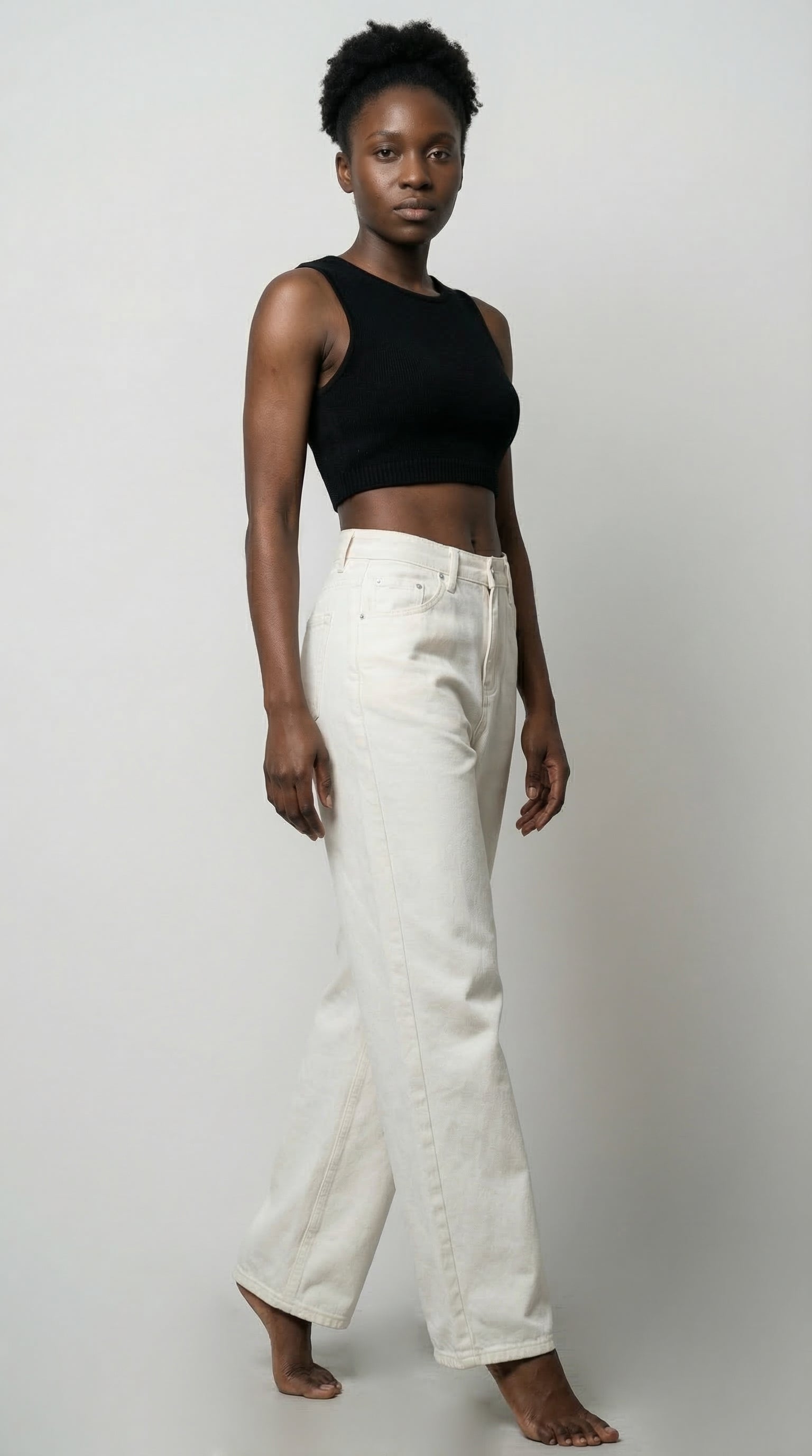 The Wide‑Leg Classic Pant