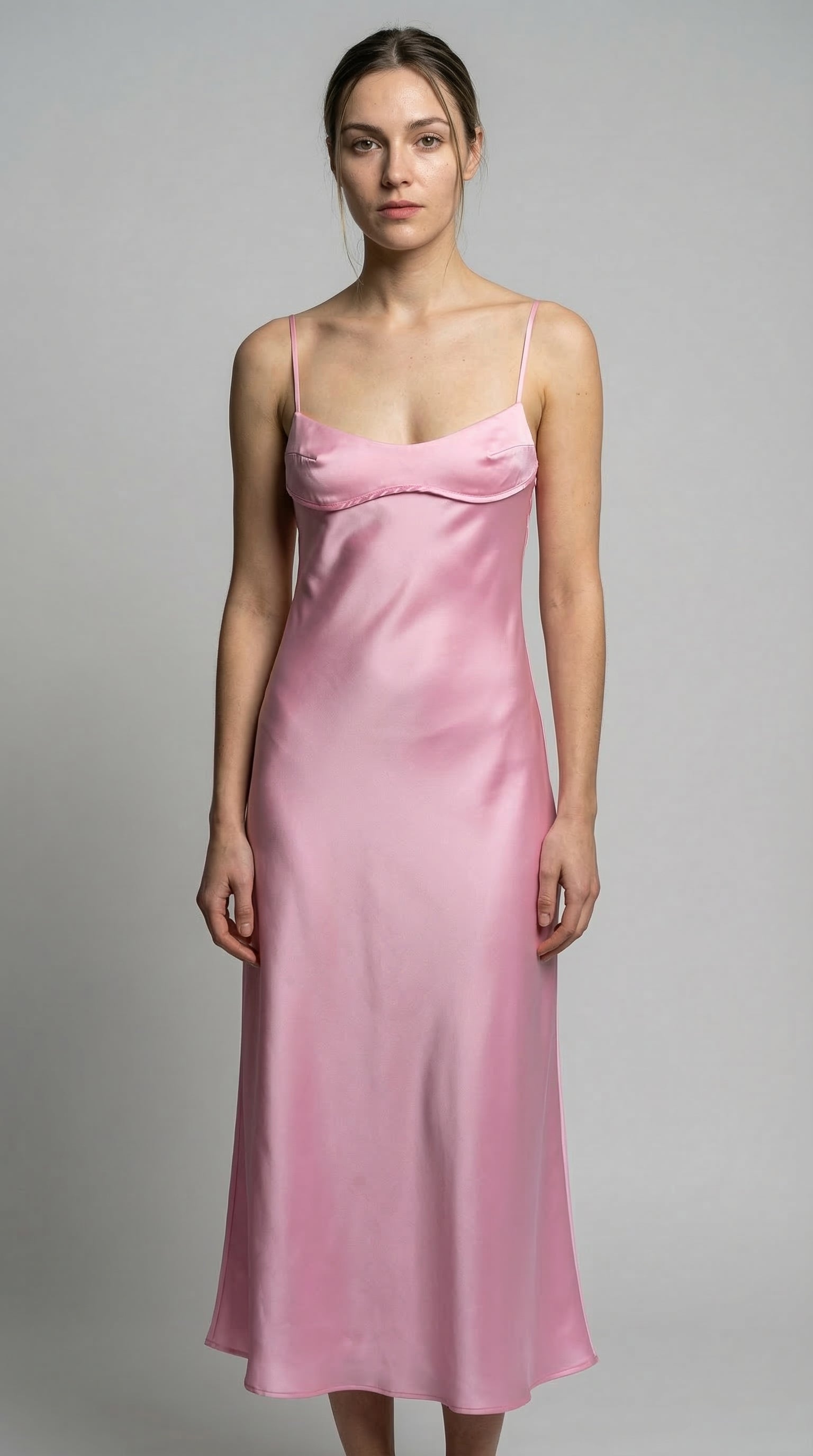 The Aurelia Satin Gown