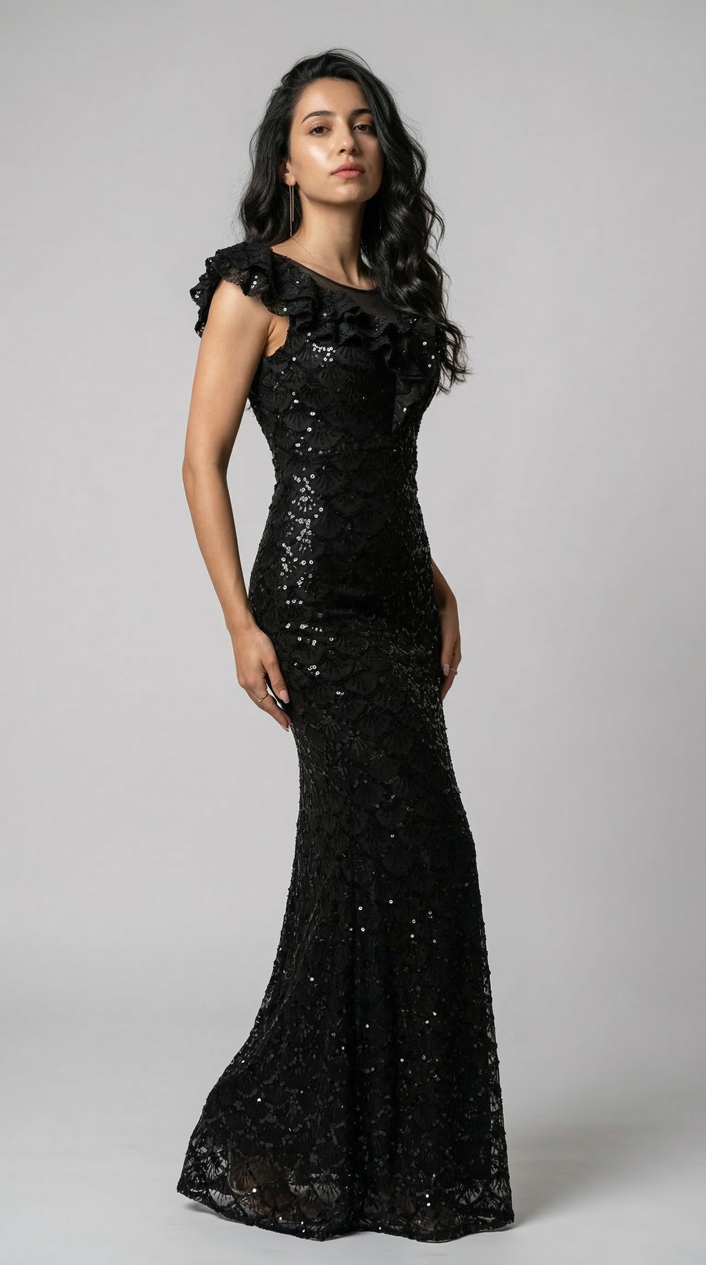 The Nocturne Lace Gown