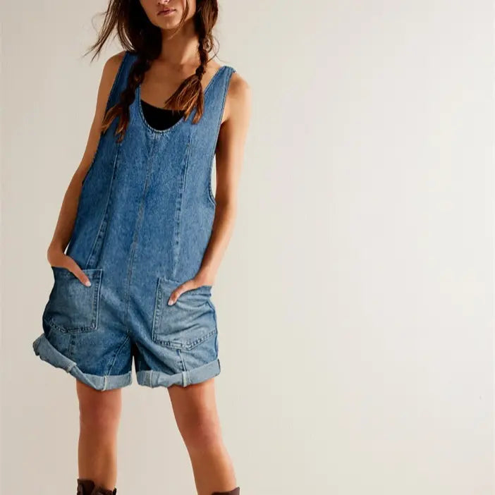 Kaia Denim Jumpsuit