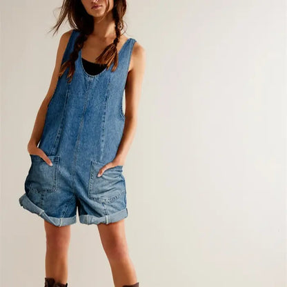 Kaia Denim Jumpsuit