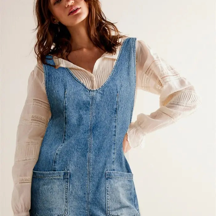 Kaia Denim Jumpsuit