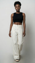 The Wide‑Leg Classic Pant
