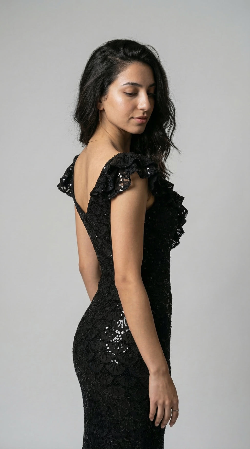 The Nocturne Lace Gown
